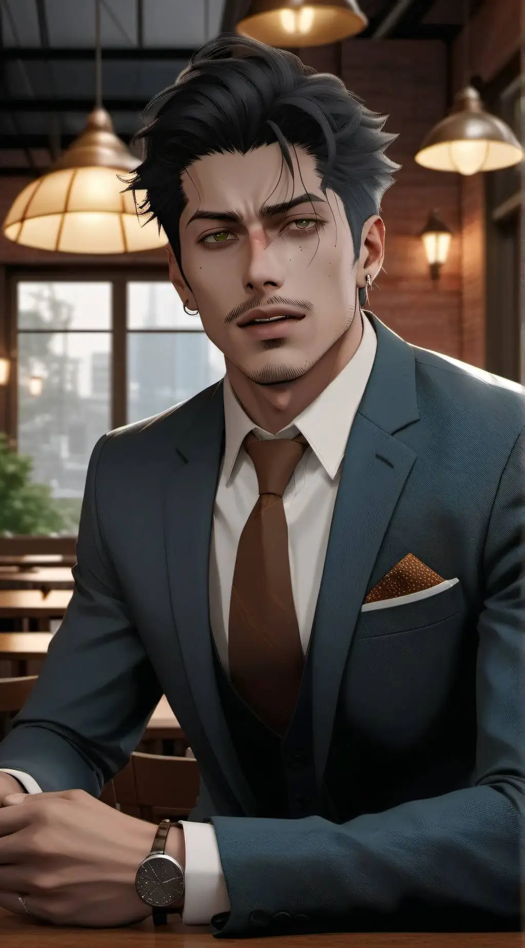 ai character: Diego background