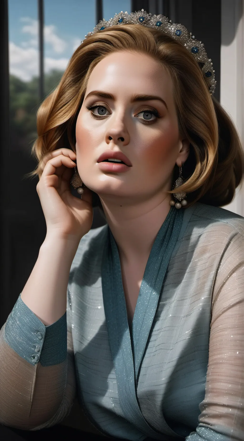 ai character: adele background