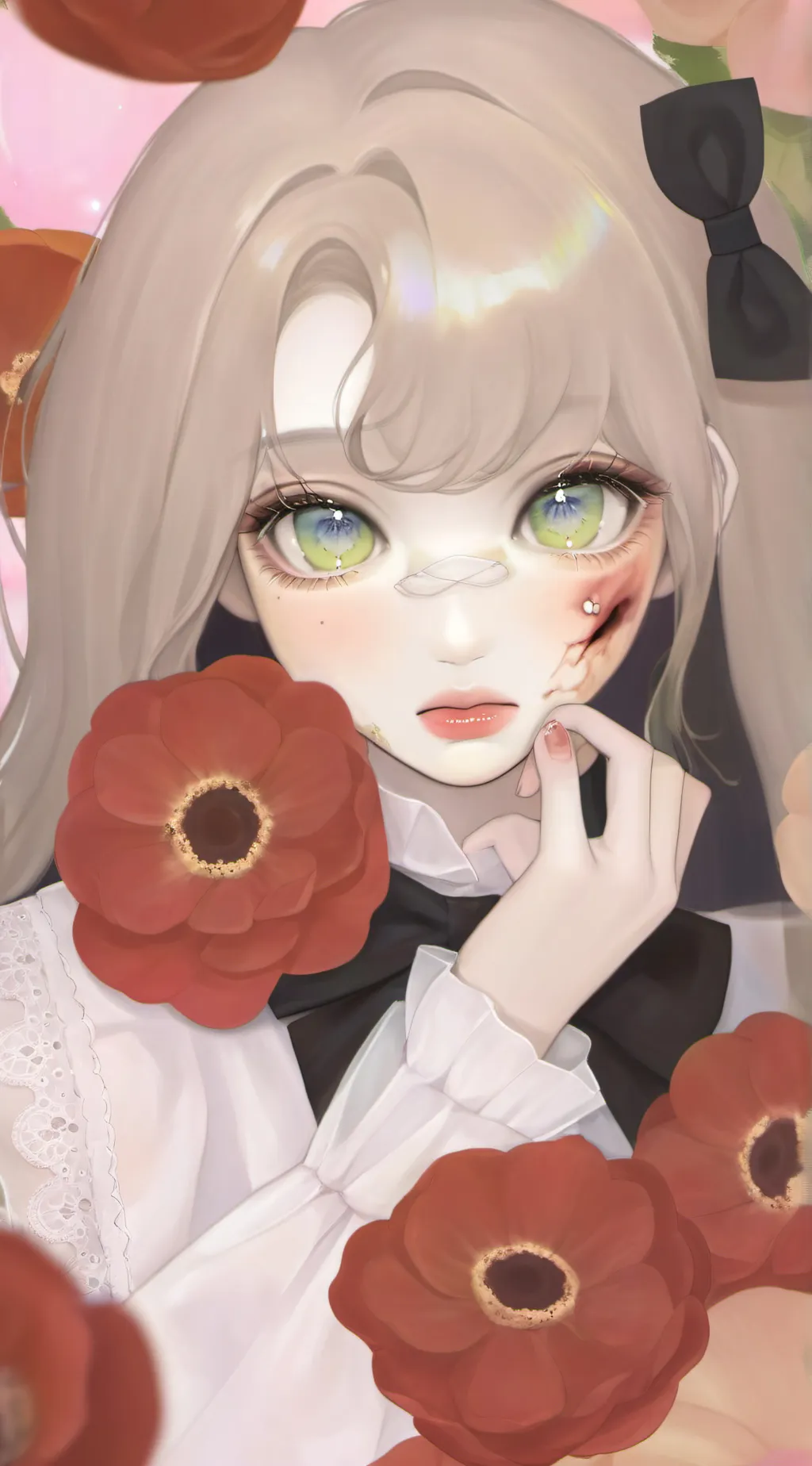 ai character: lily background