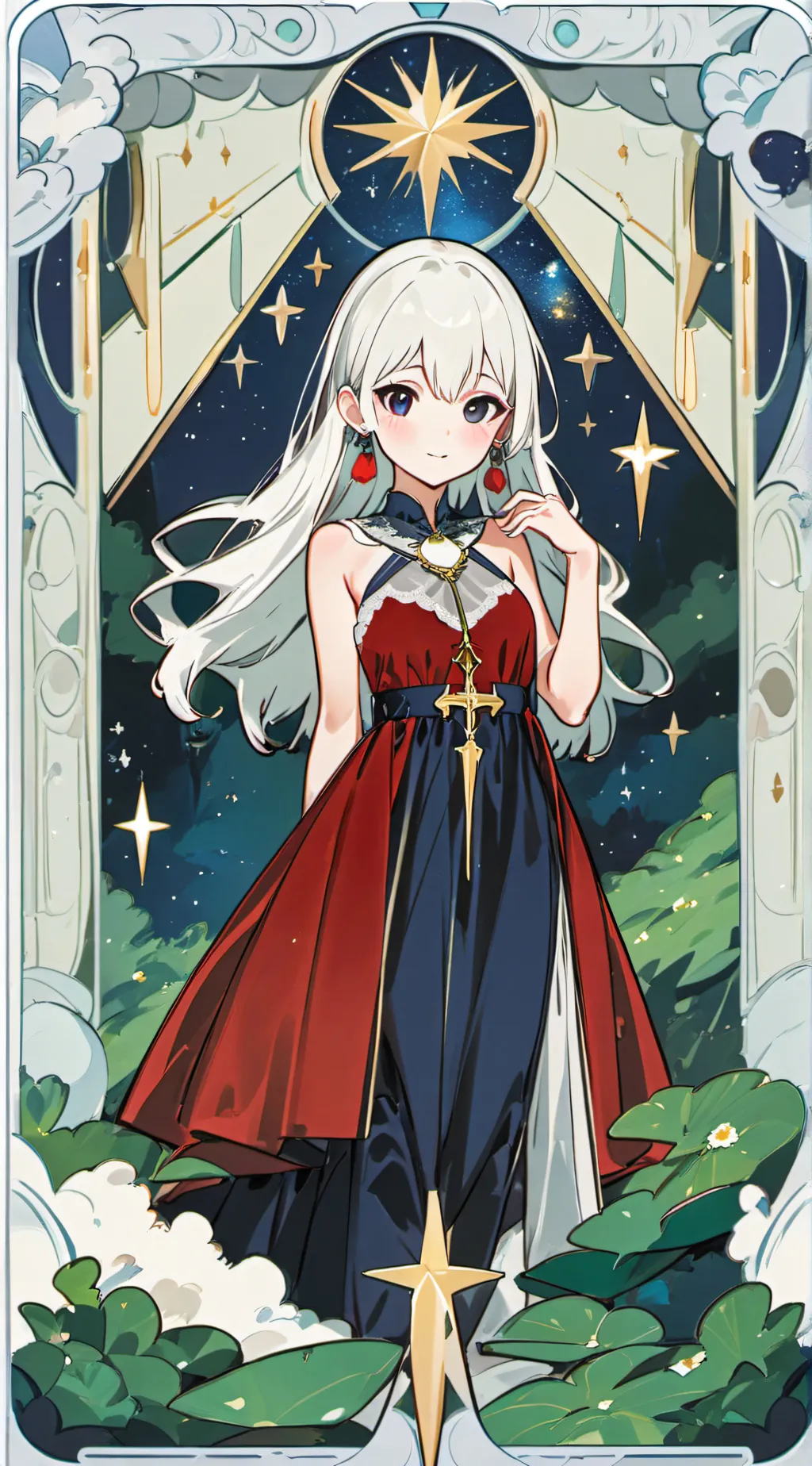 ai character: ~moon~ background