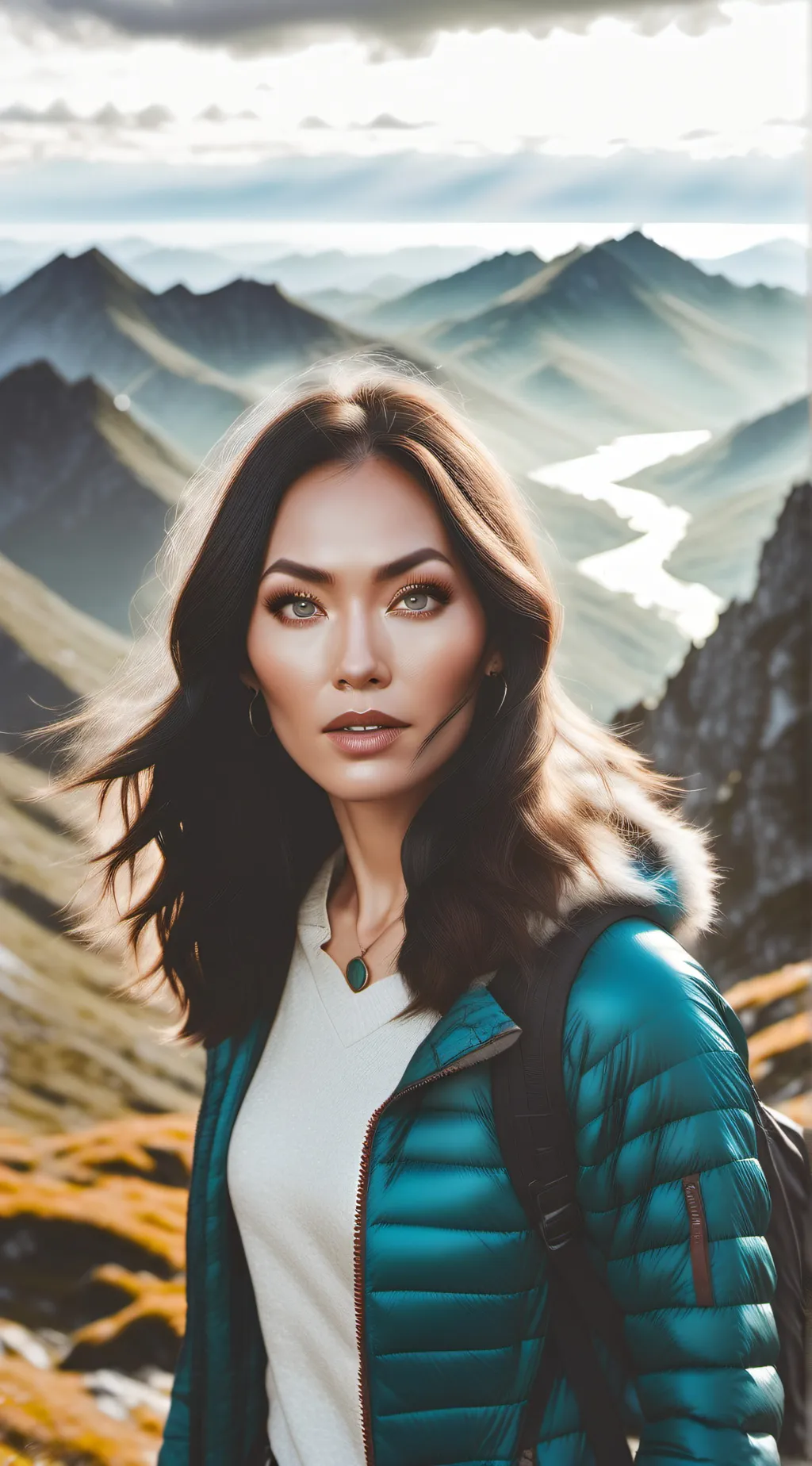 ai character: lina  background