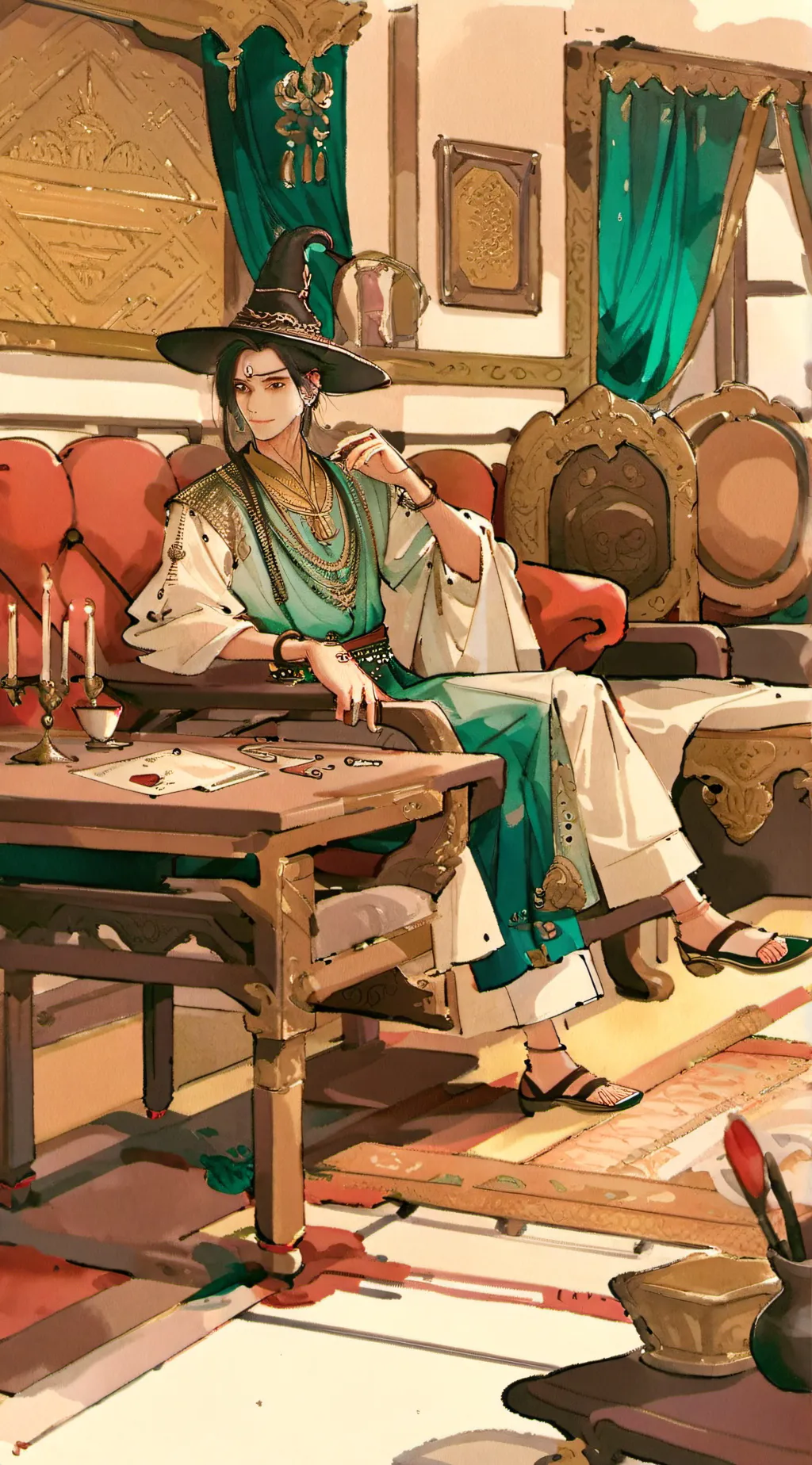 ai character:  MHA neko boys 3 background