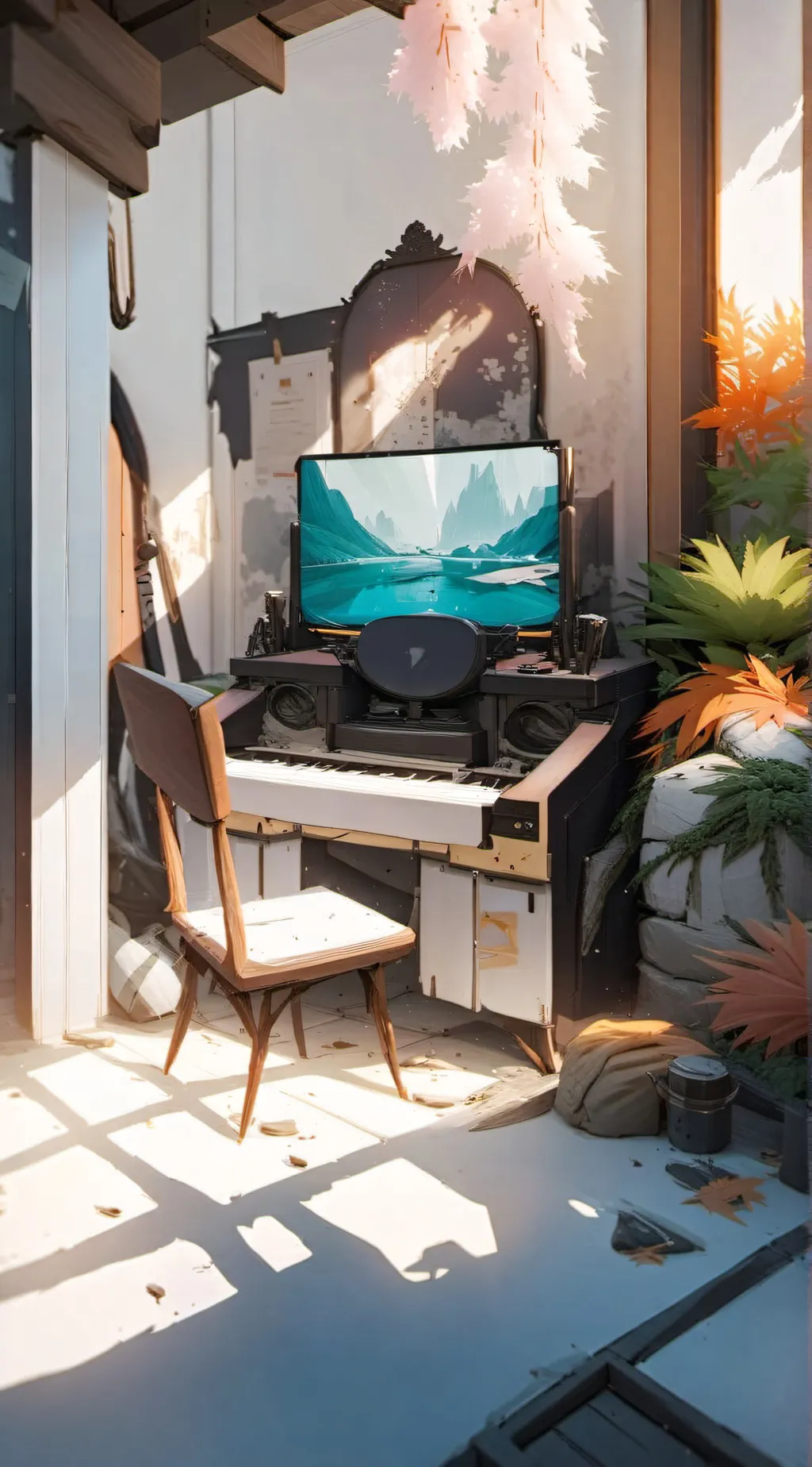 ai character: There is no game background