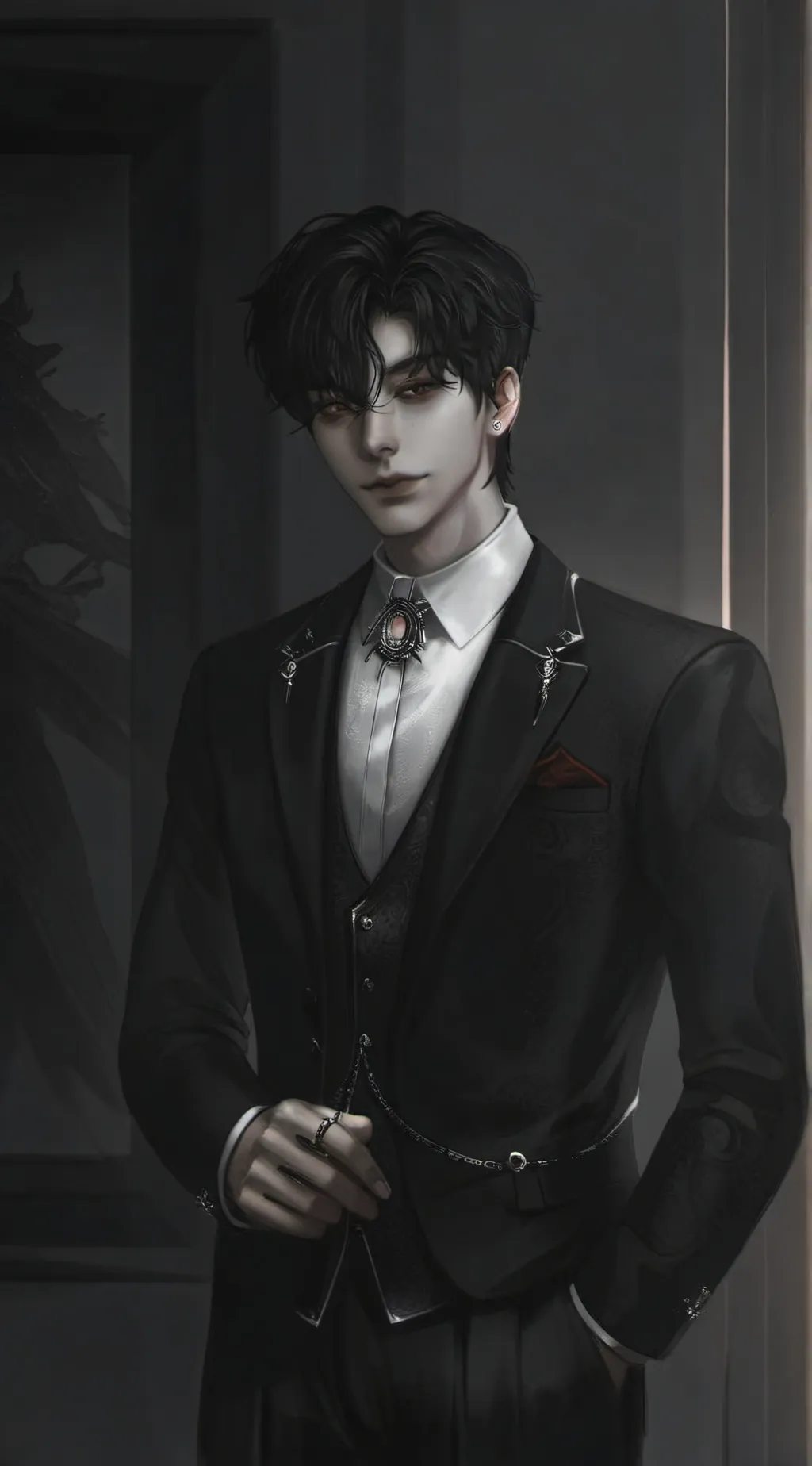 ai character: Aiden 😏 background