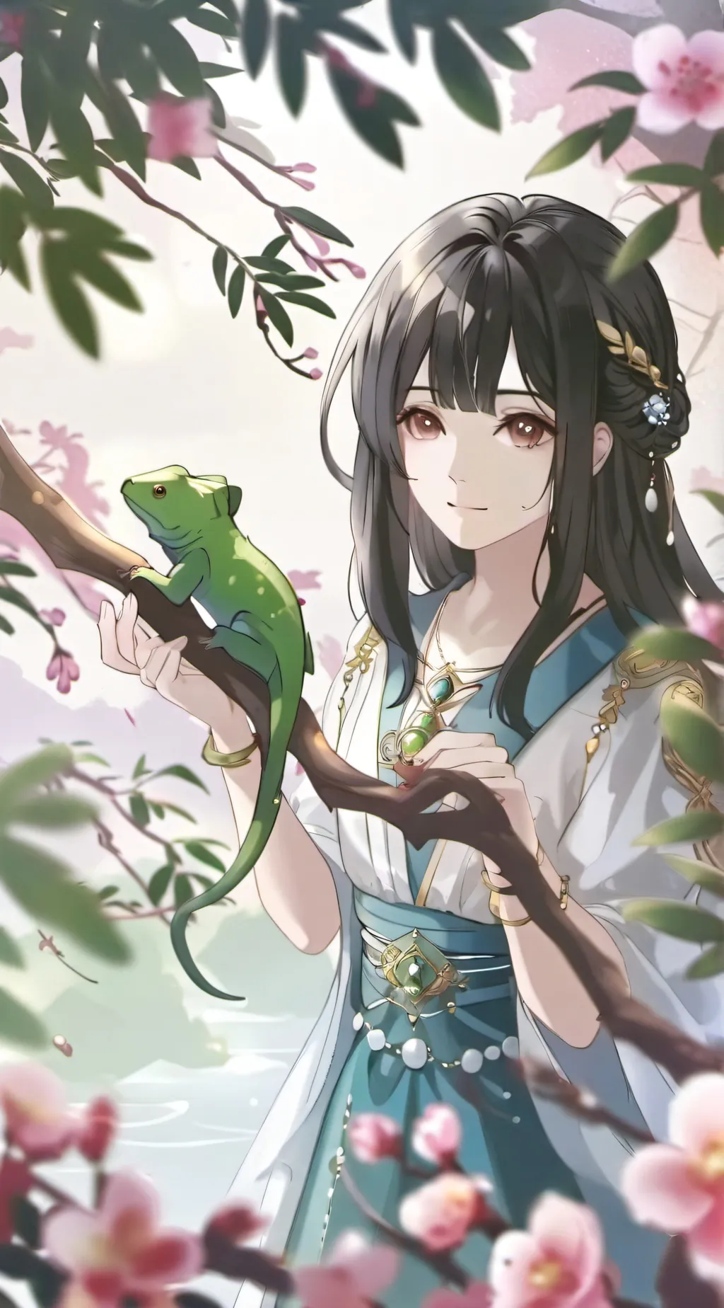 ai character: emma background