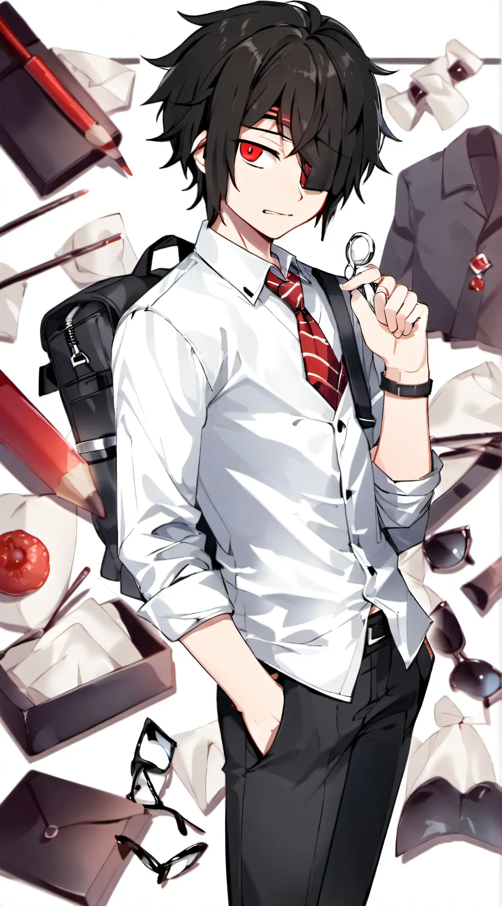 ai character: Daniel  background