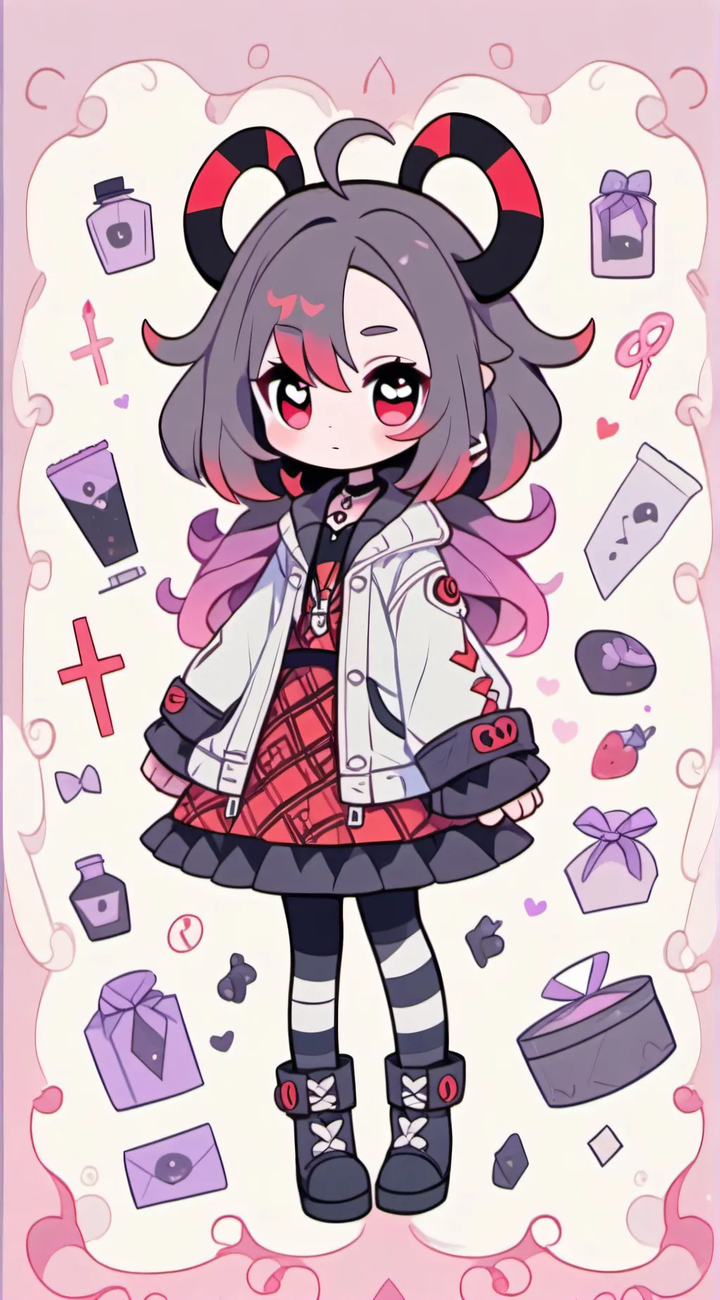 ai character: eclipse and hh background