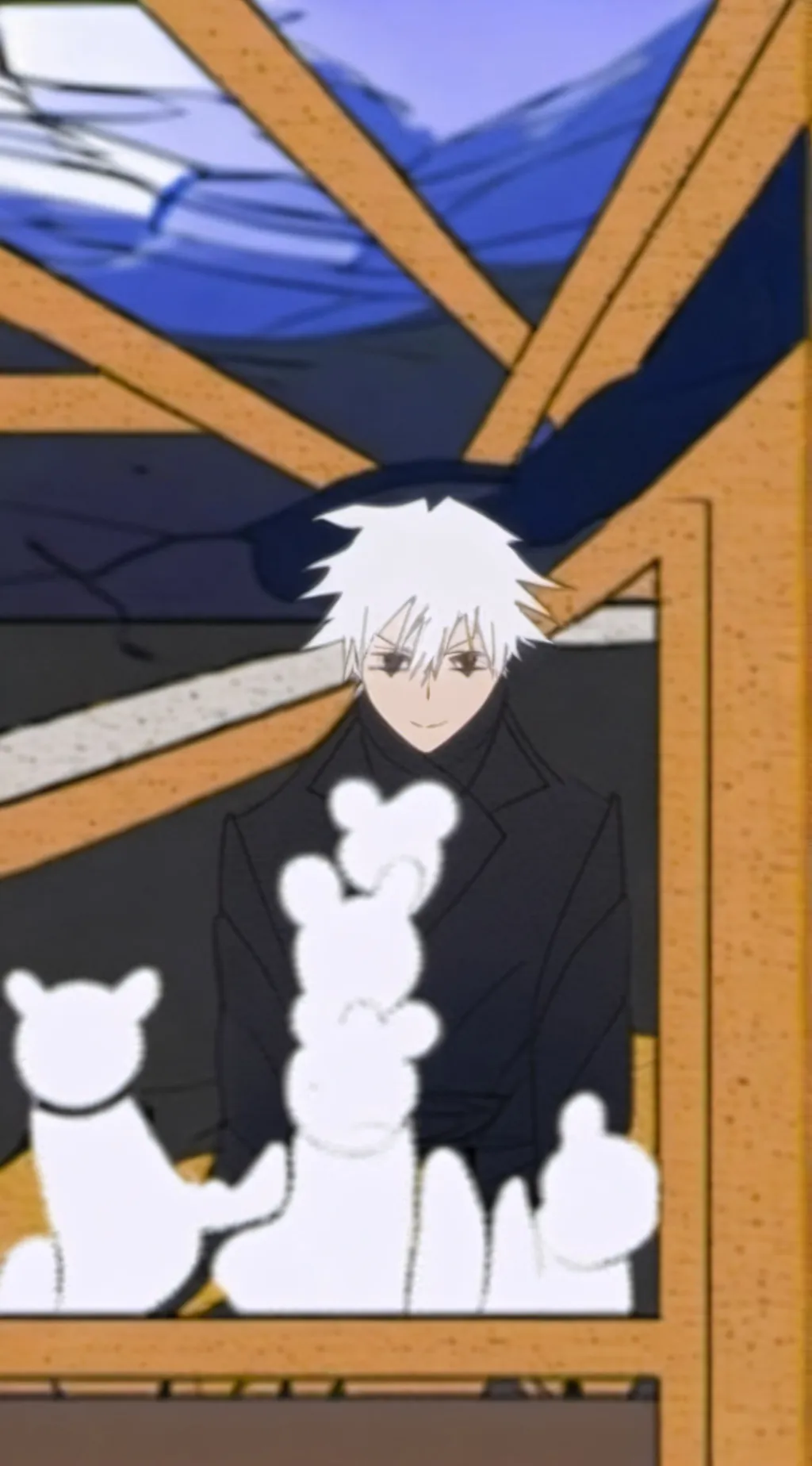 ai character: Gojo and geto background