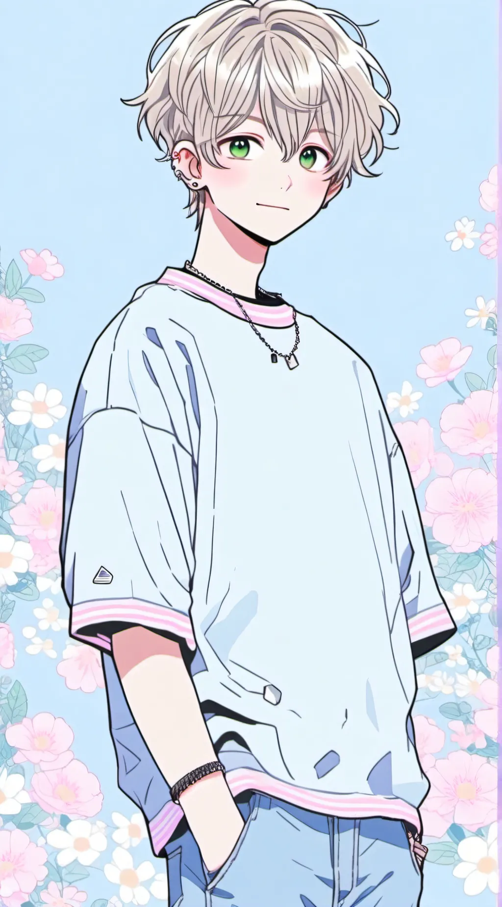 ai character: Leon background