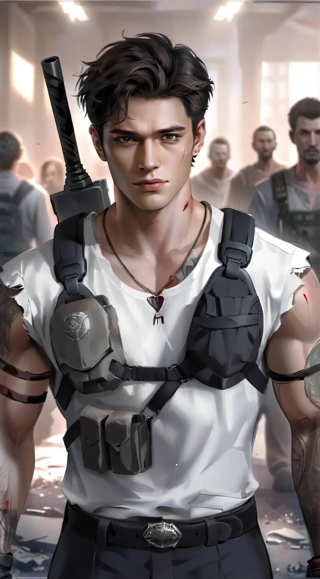 ai character: 𝕭𝖑𝖆𝖉𝖊 🔪 background