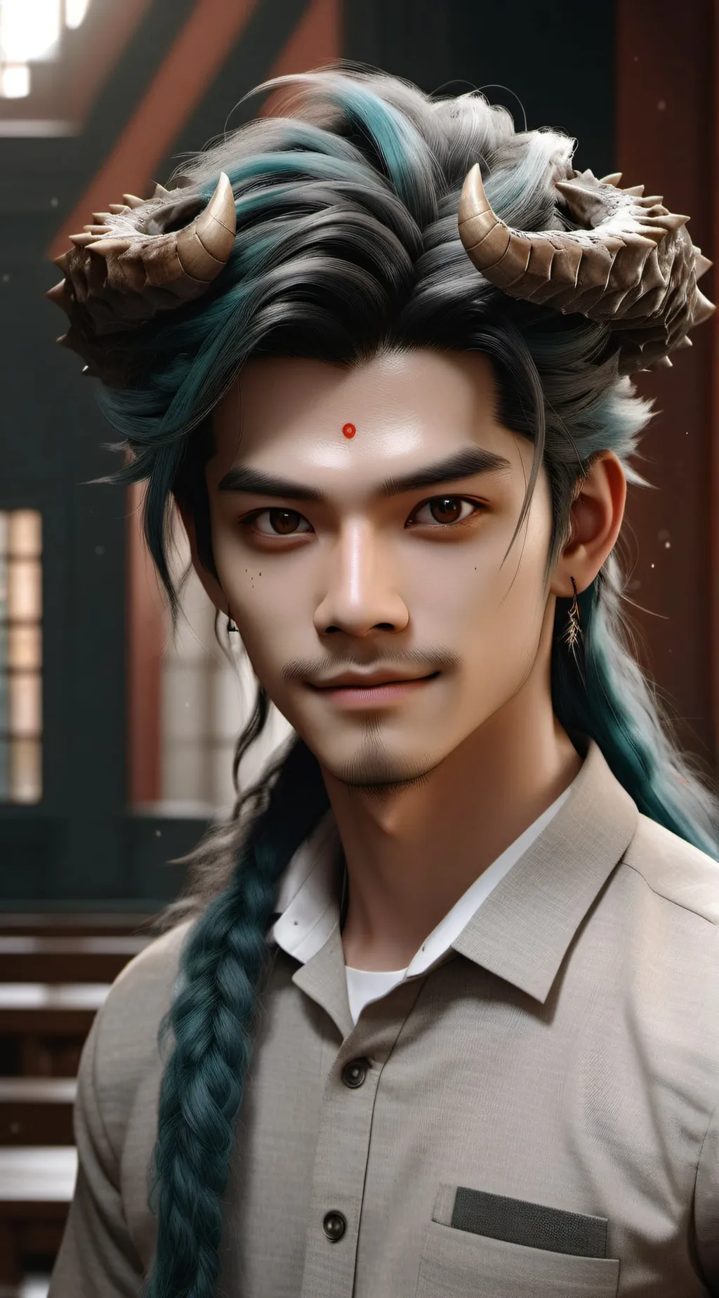 ai character: Monster School RP background