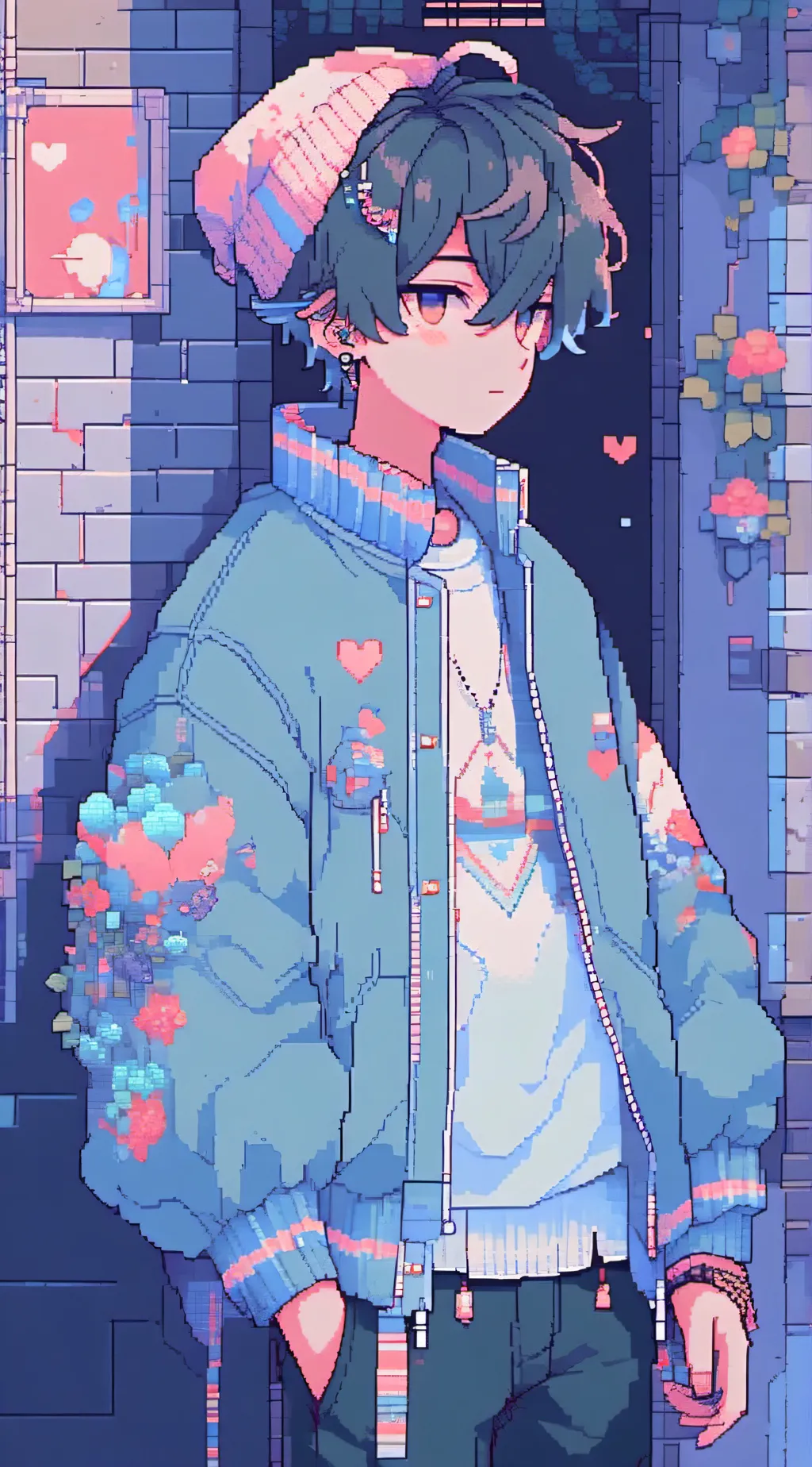 ai character: mha background