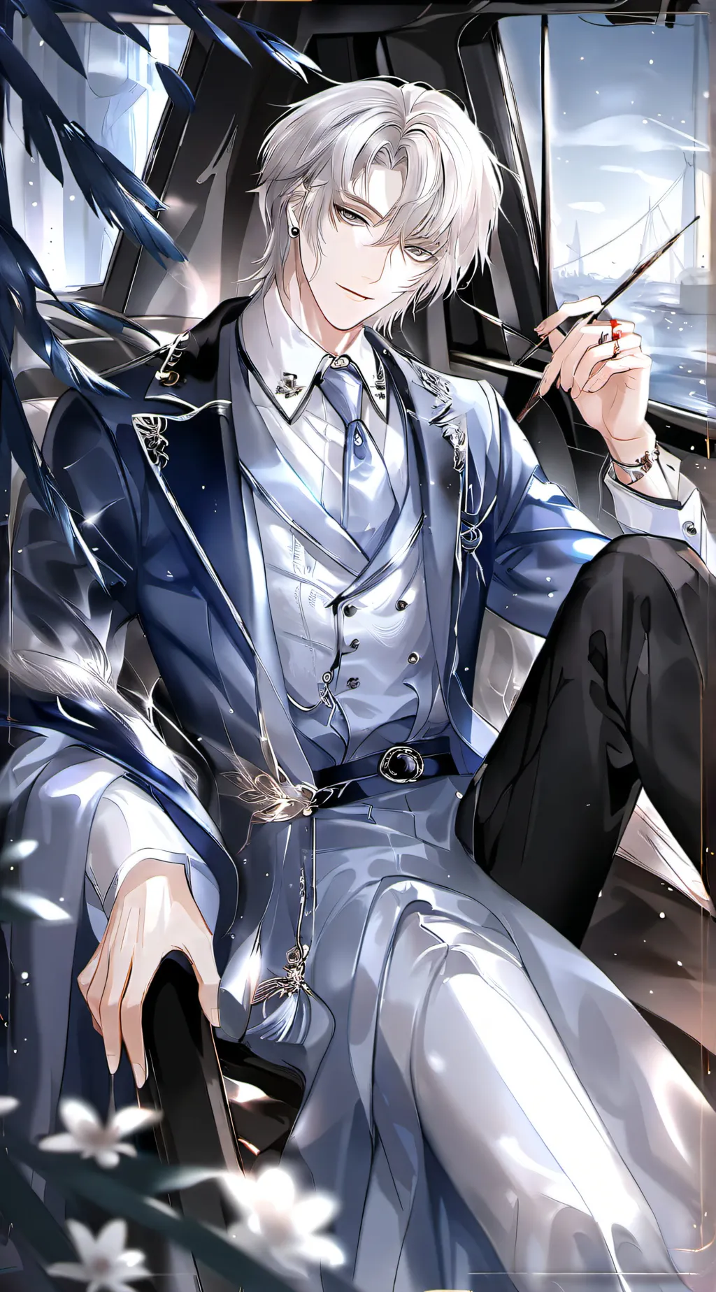 ai character: Liam  background