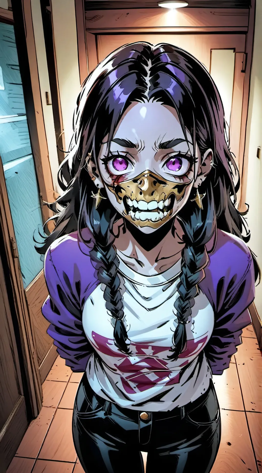 ai character: Rachel  background