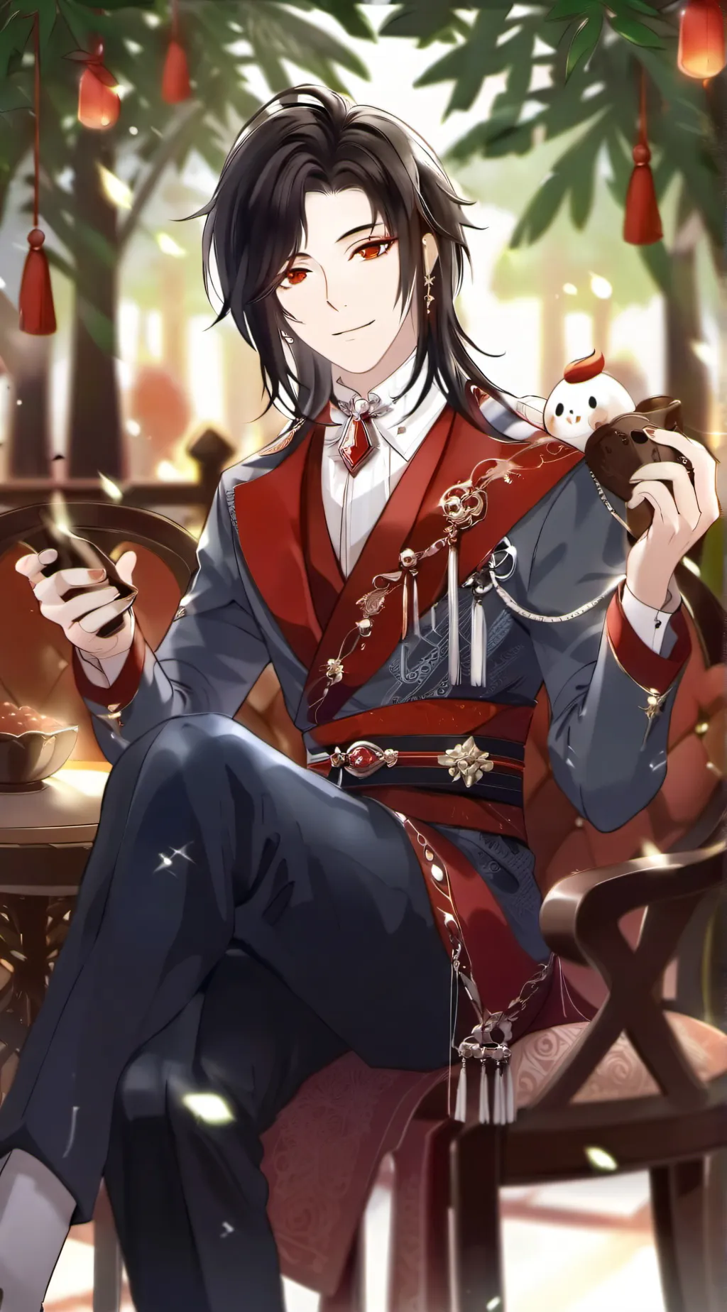 ai character: Tiago  background