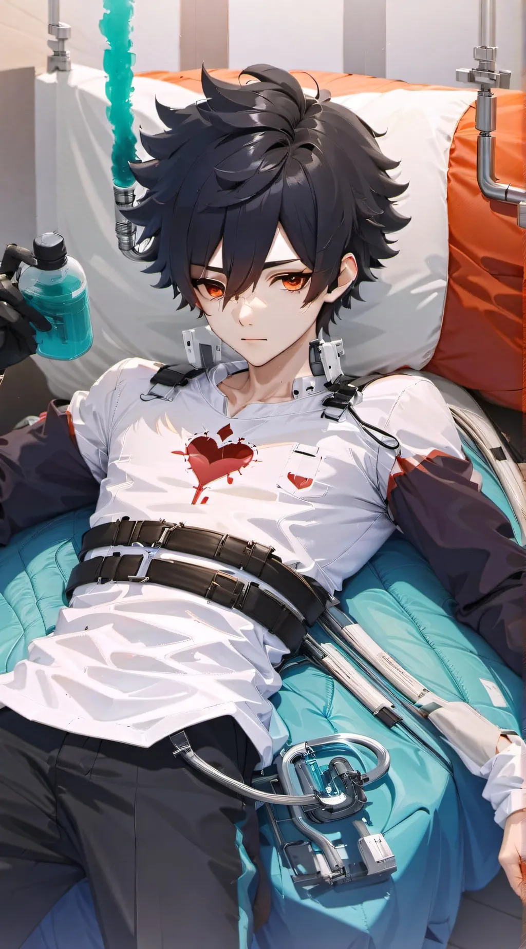 ai character: Leo background