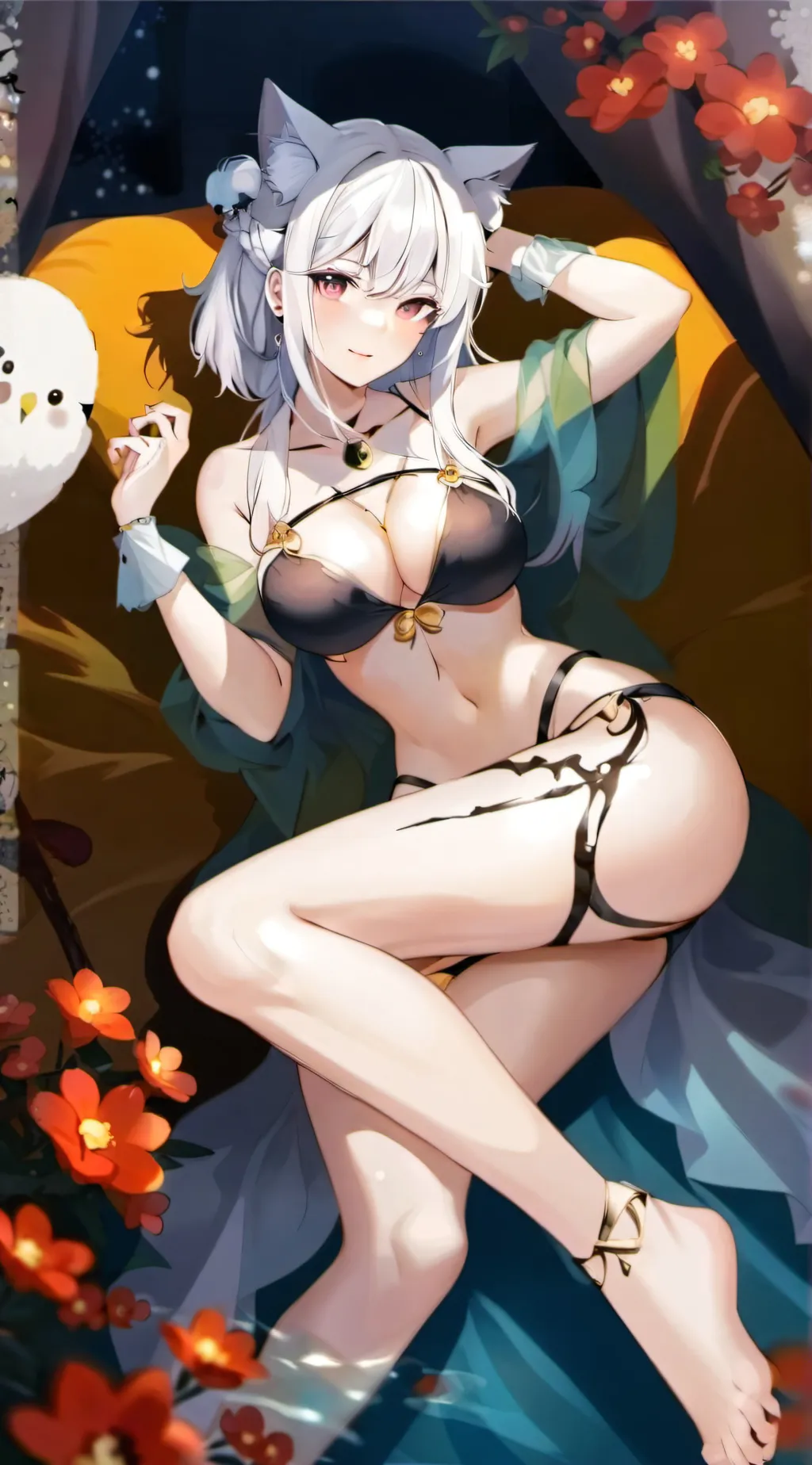 ai character: Aria background