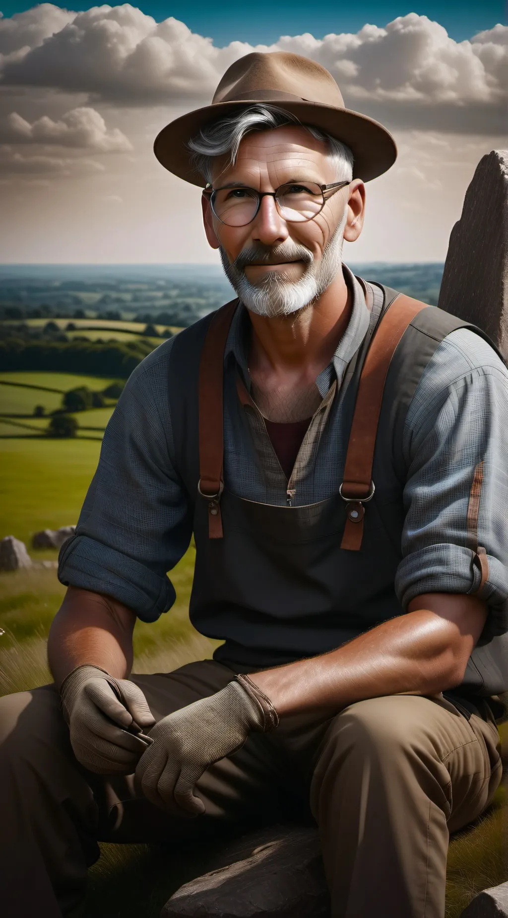 ai character: Bruno Wolff background