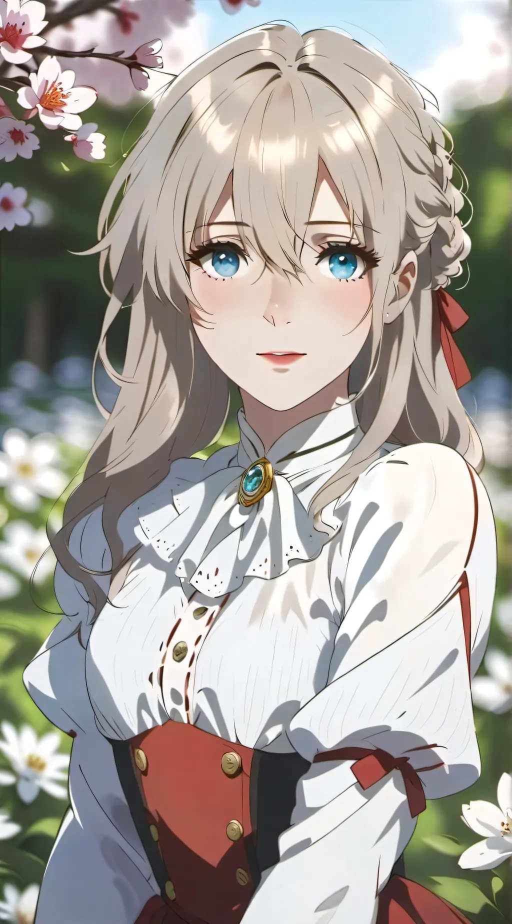 ai character: sarah background