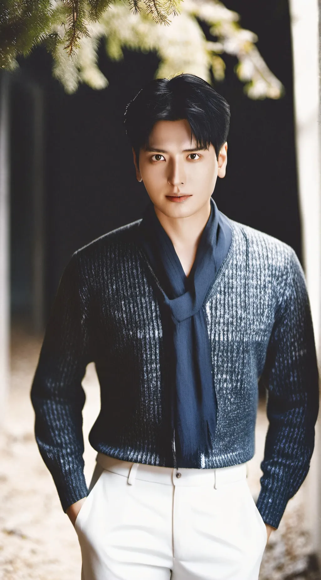 ai character: Krist Stephen background