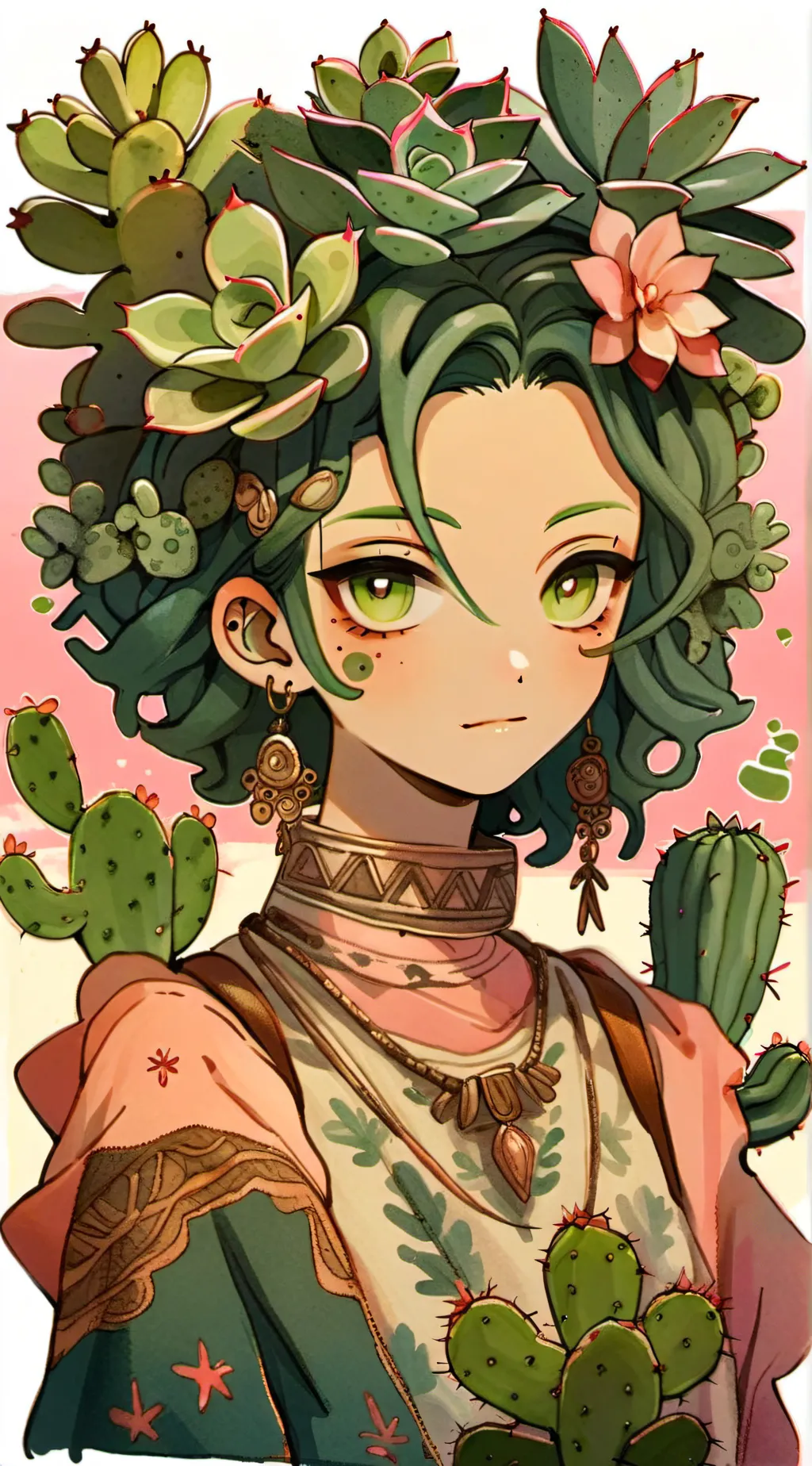 ai character: 🪷VELLA🪷 background