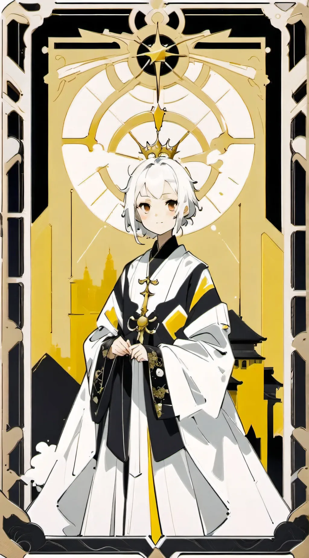 ai character: тв вумен background