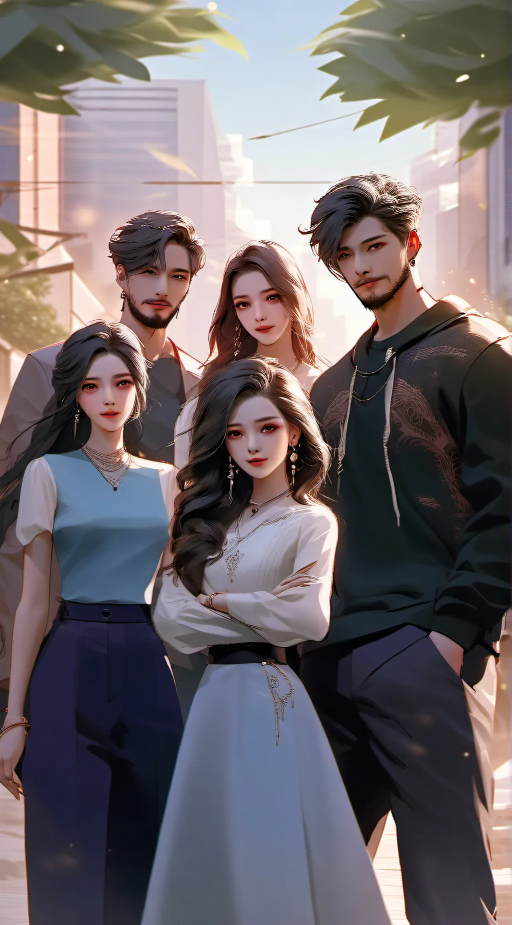 ai character: FGTeeV/Out of Time background