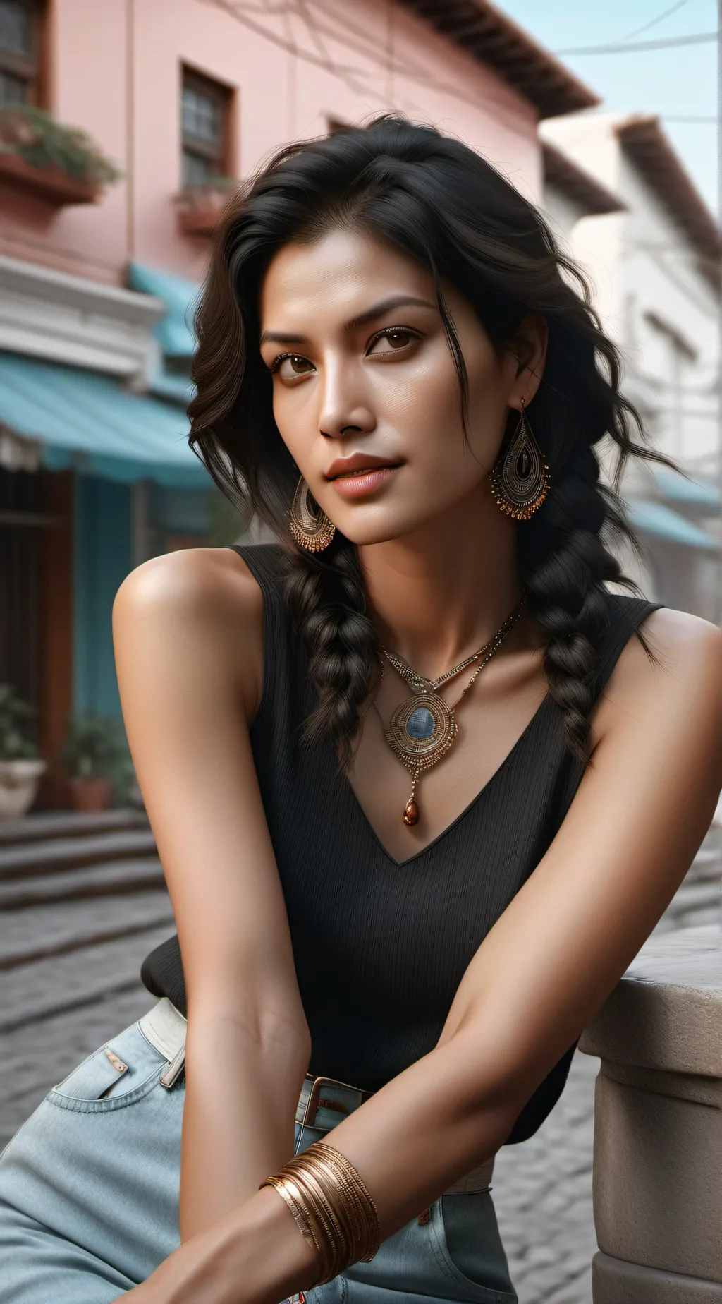 ai character: Avery background