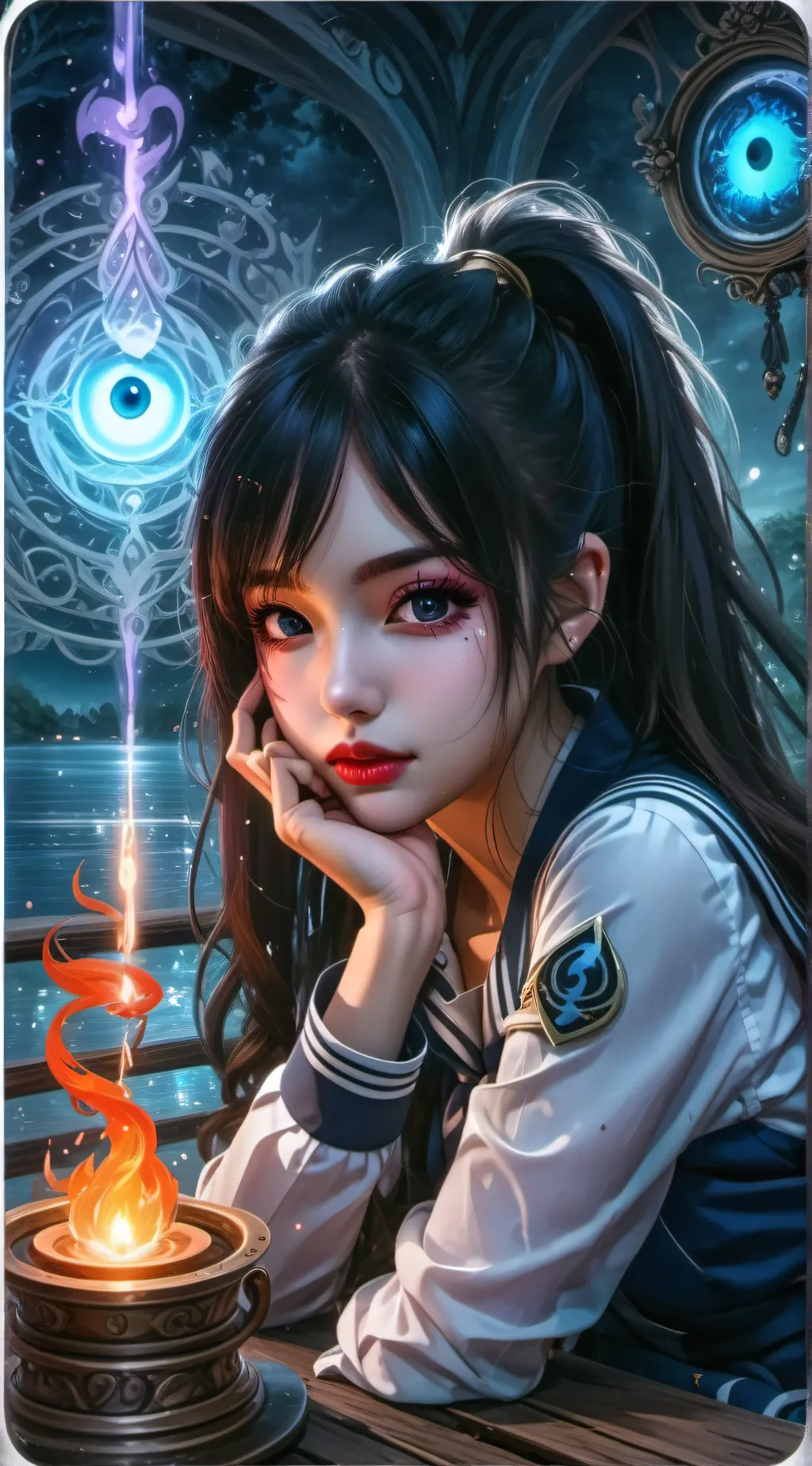 ai character: Andrea background