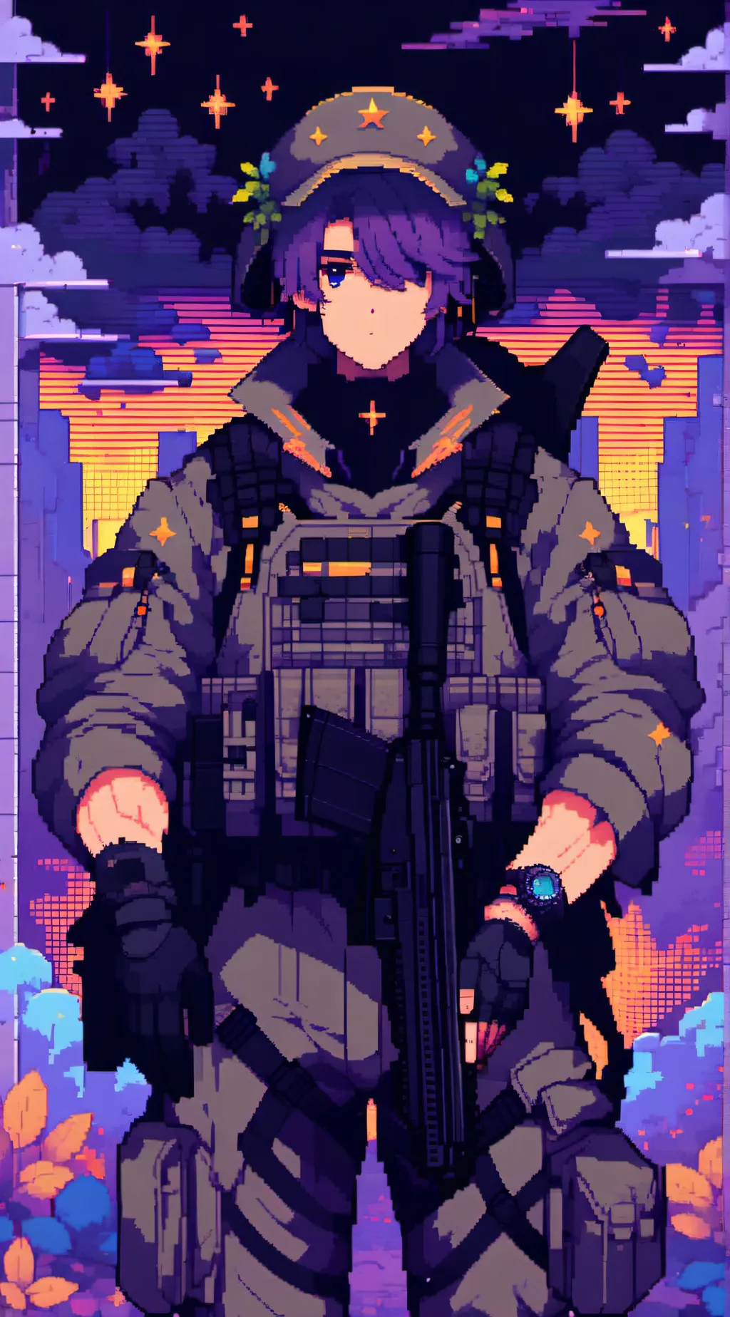 ai character: cod with.. spice~ background