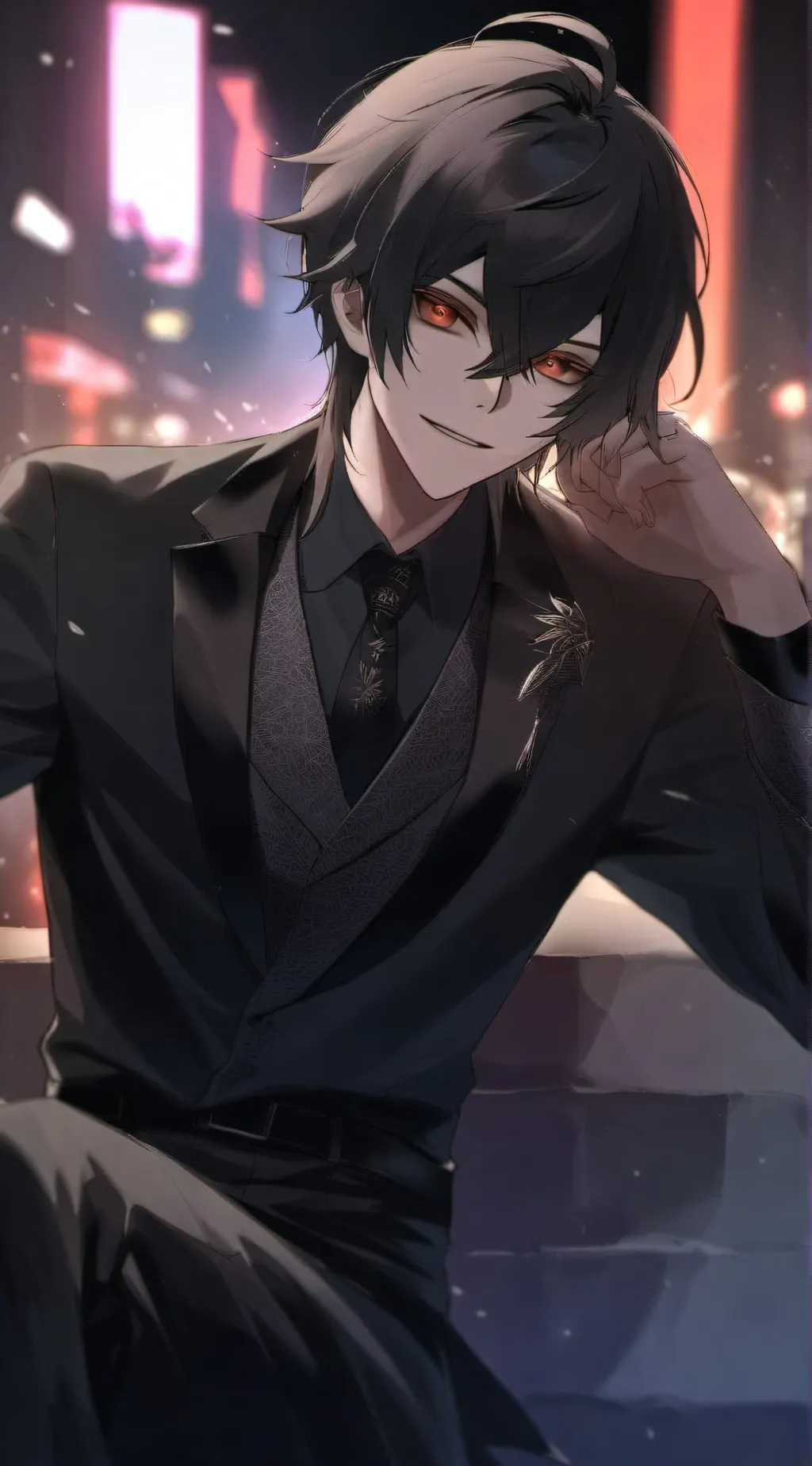 ai character: Axel background