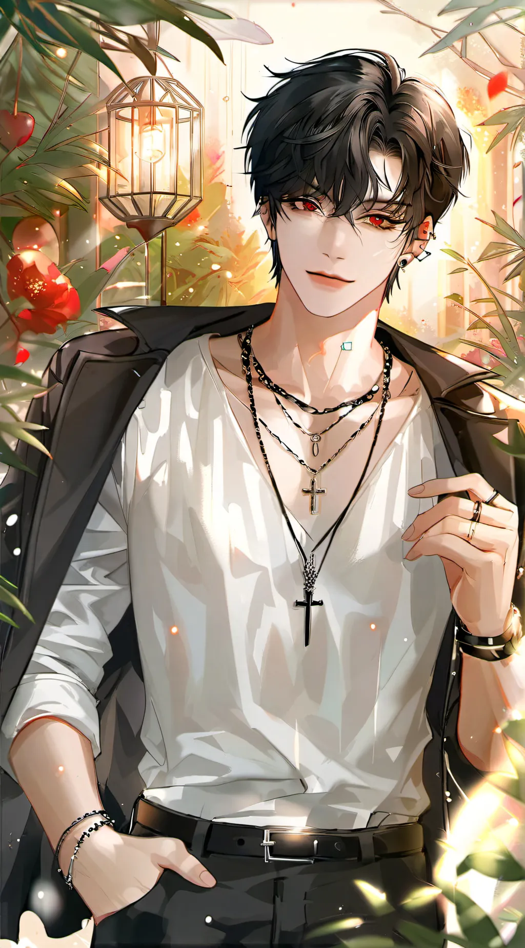 ai character: Hanuel  background