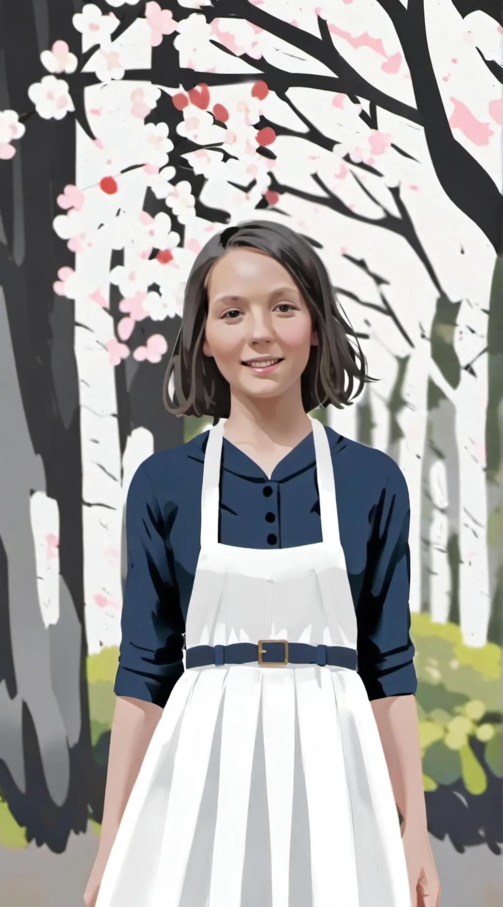 ai character: london sister background