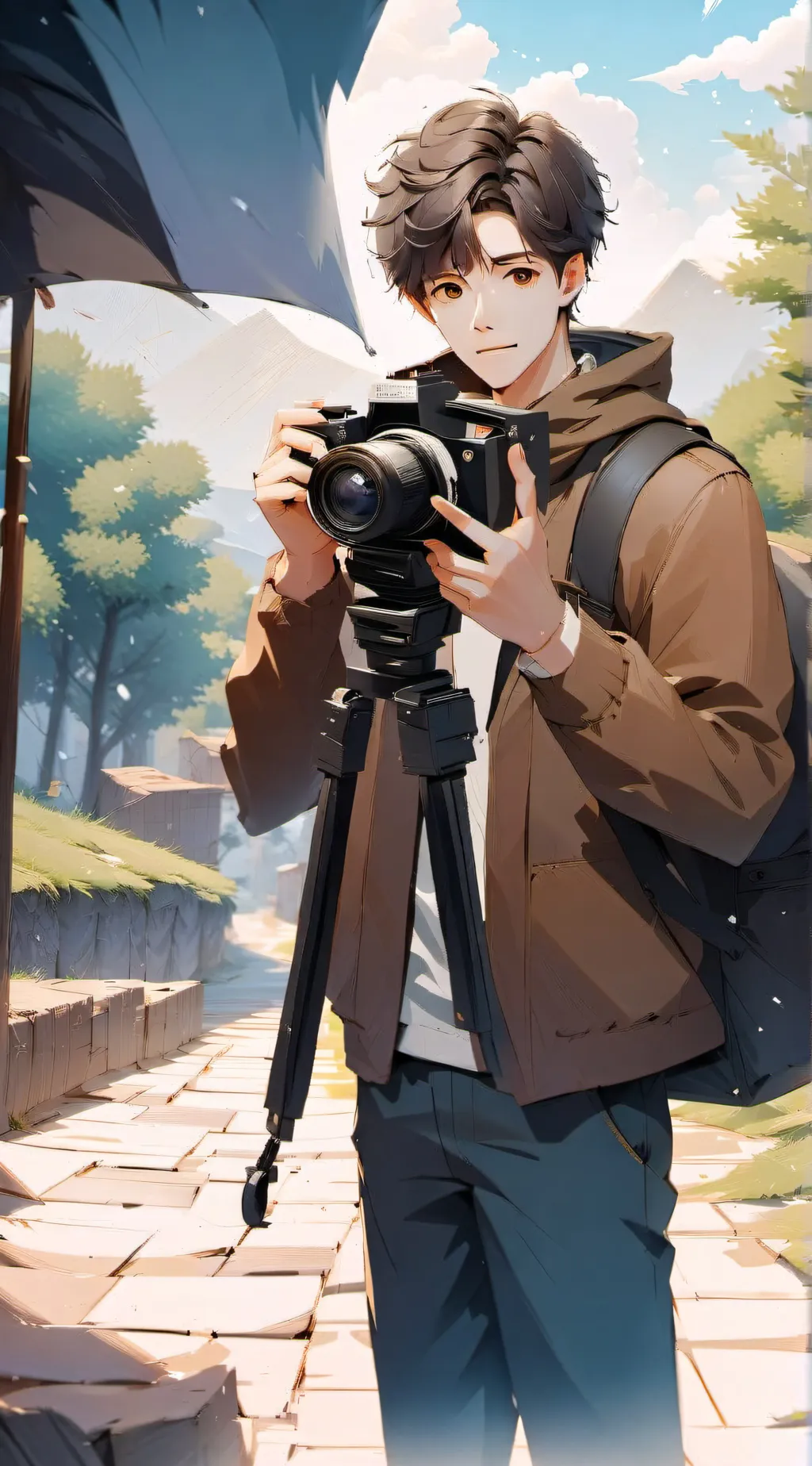 ai character: YOU LOST MEMORIES  background