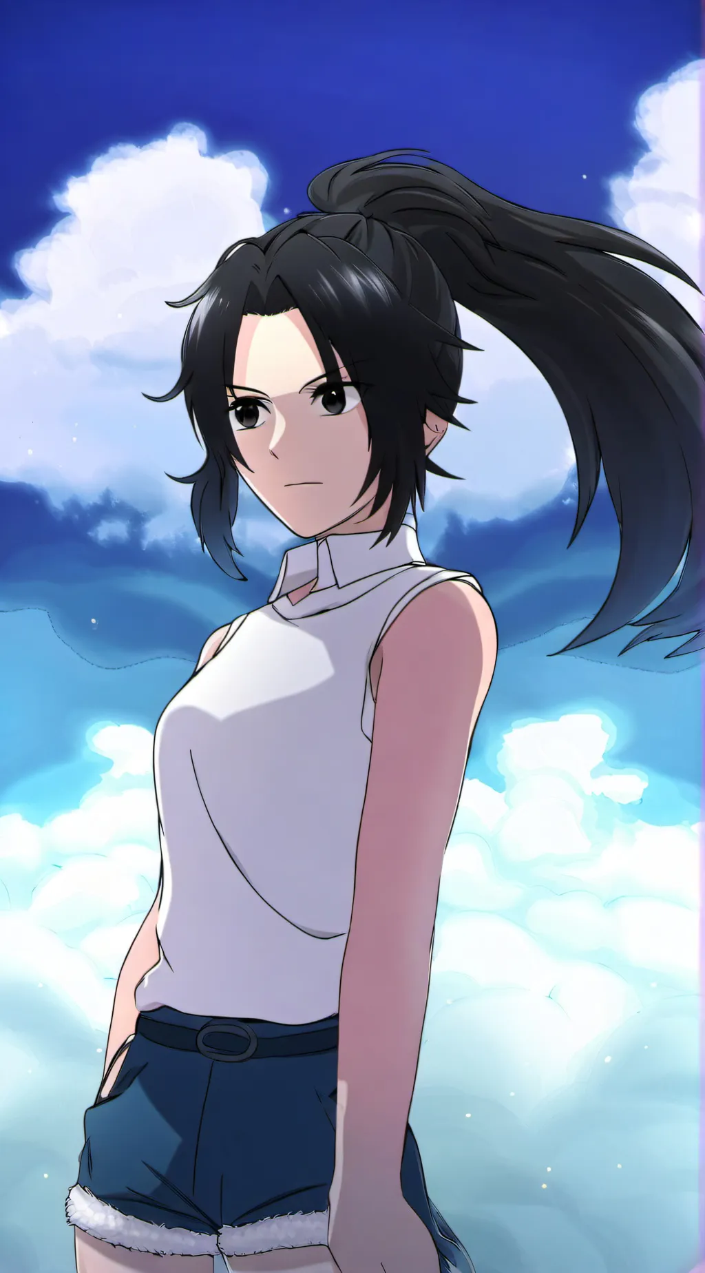 ai character: Sasuko Uchiha  background