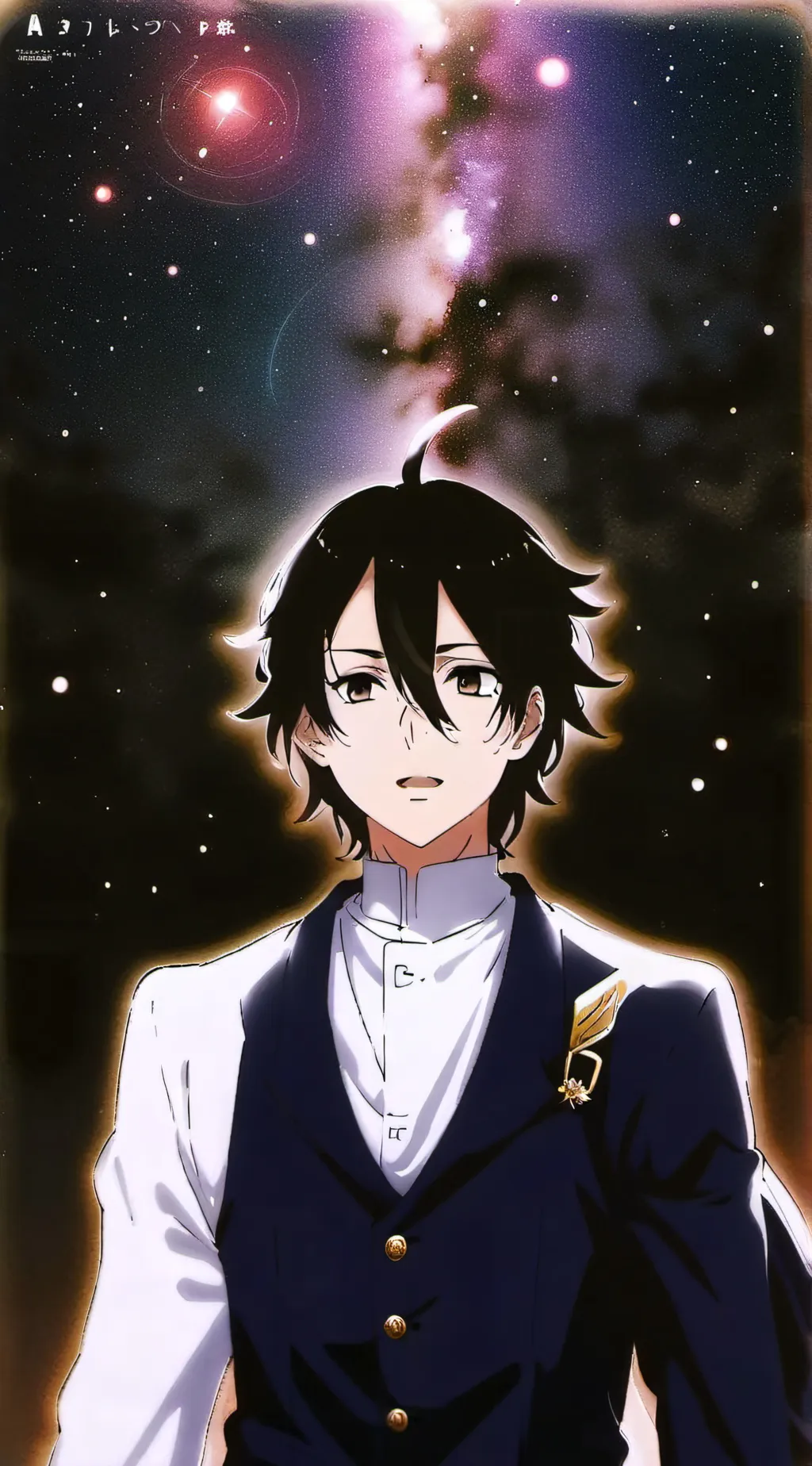 ai character: mahiru higashikuni background