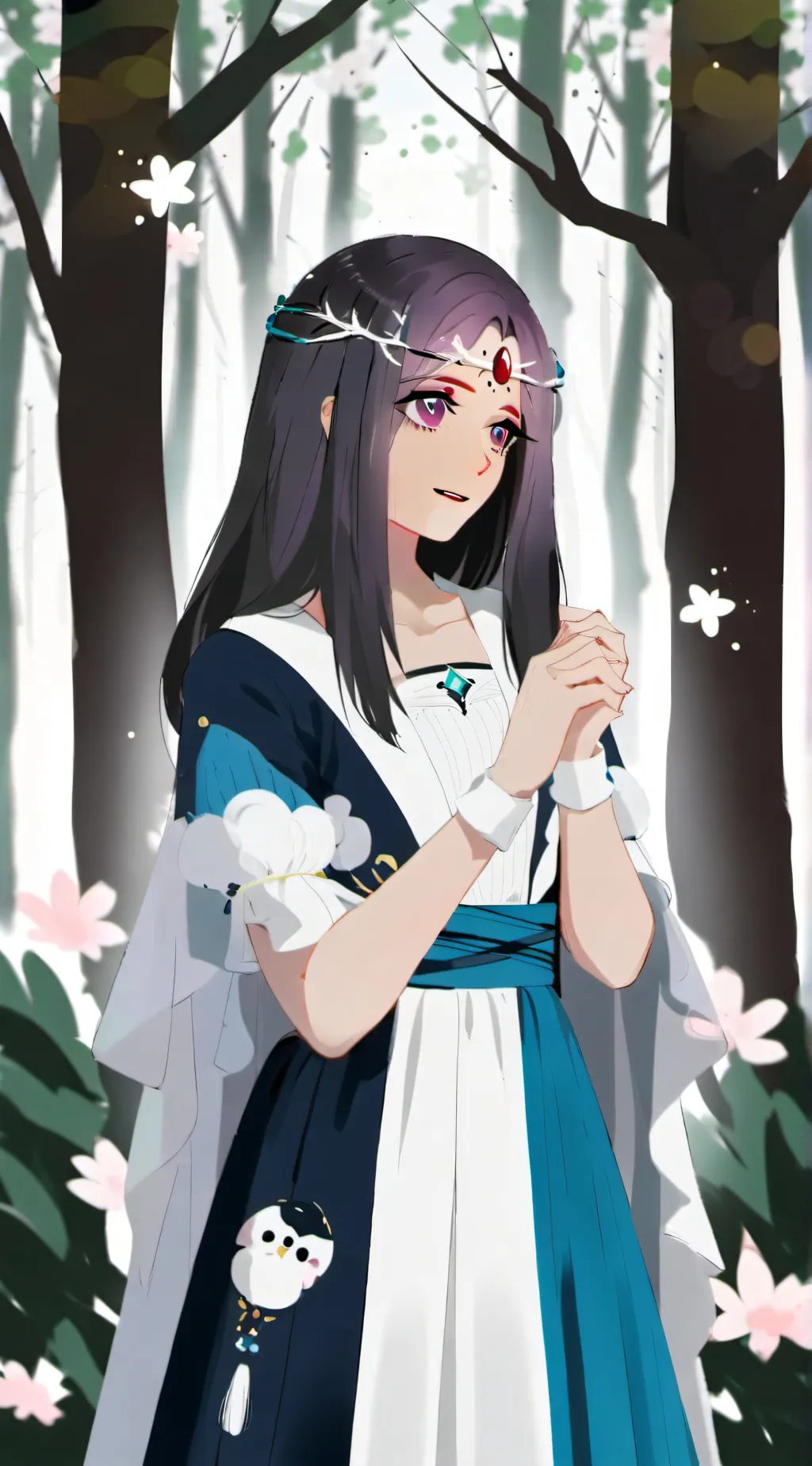 ai character: kat background