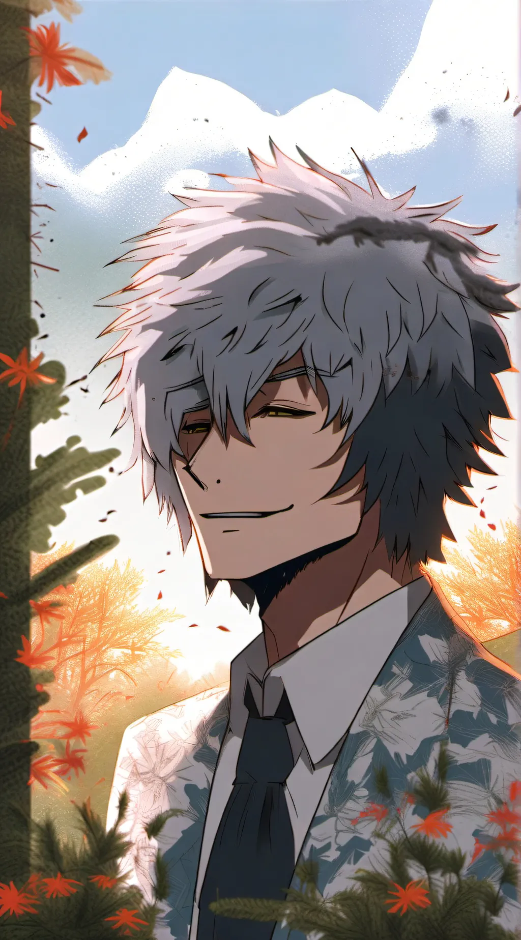 ai character: L.o.v background