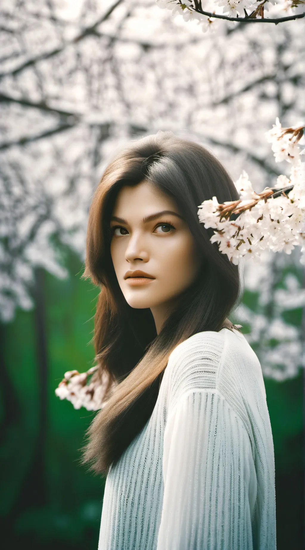 ai character: grace background