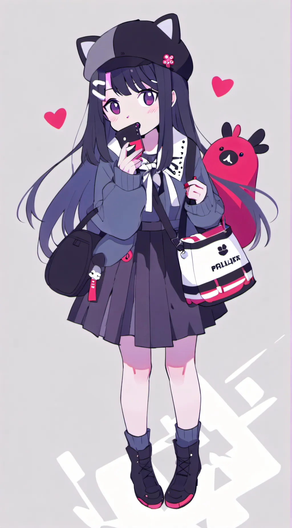 ai character: Kuromii background