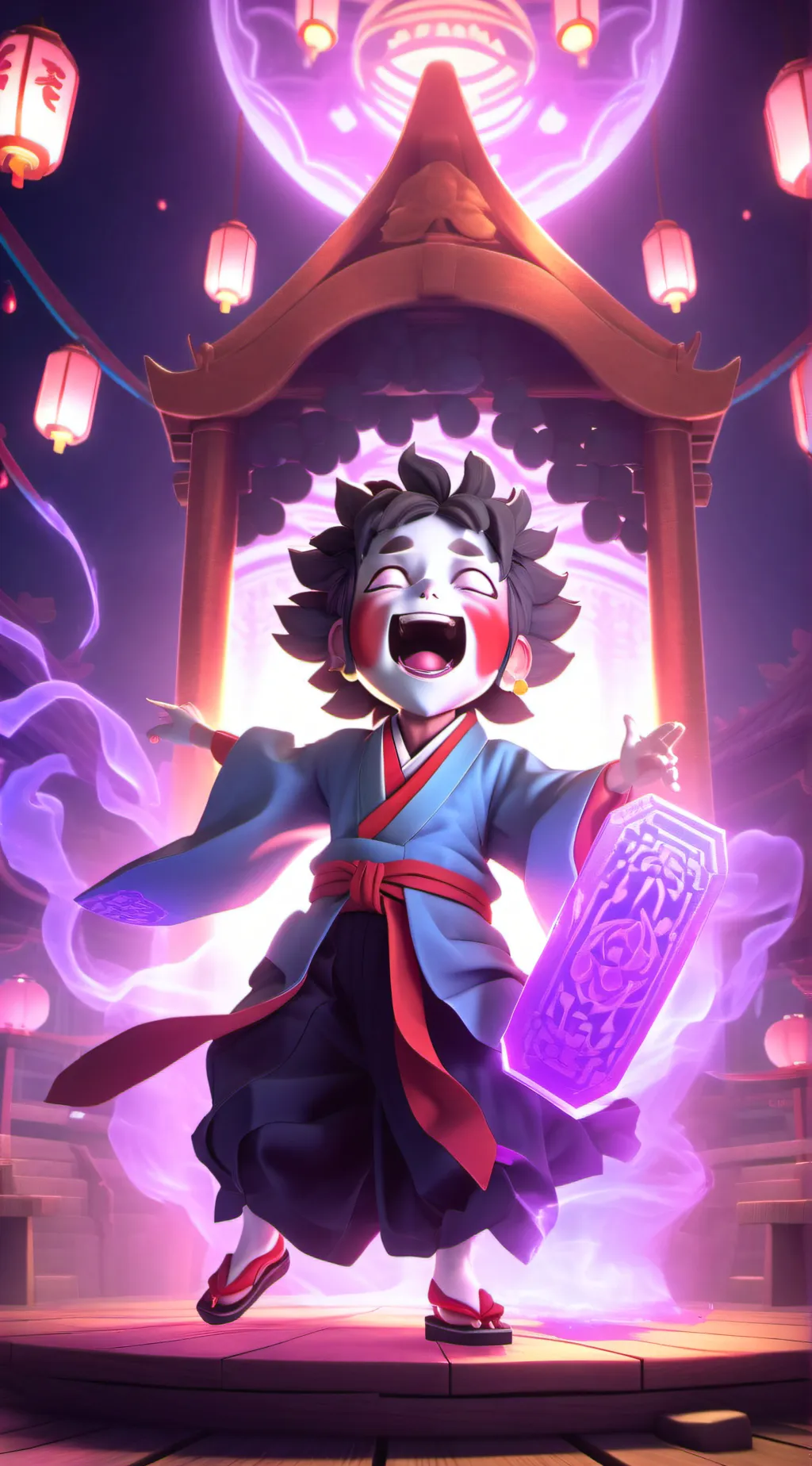 ai character: Aigoto Shinma background