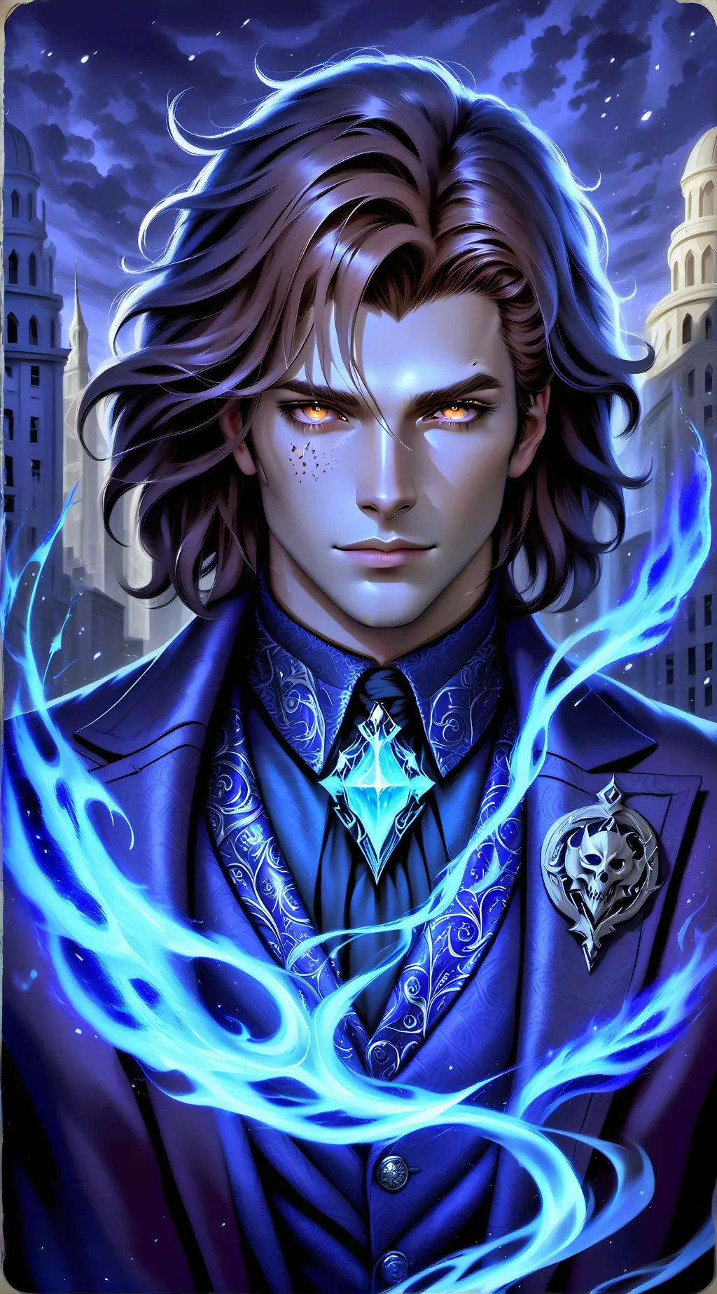 ai character: Azar background