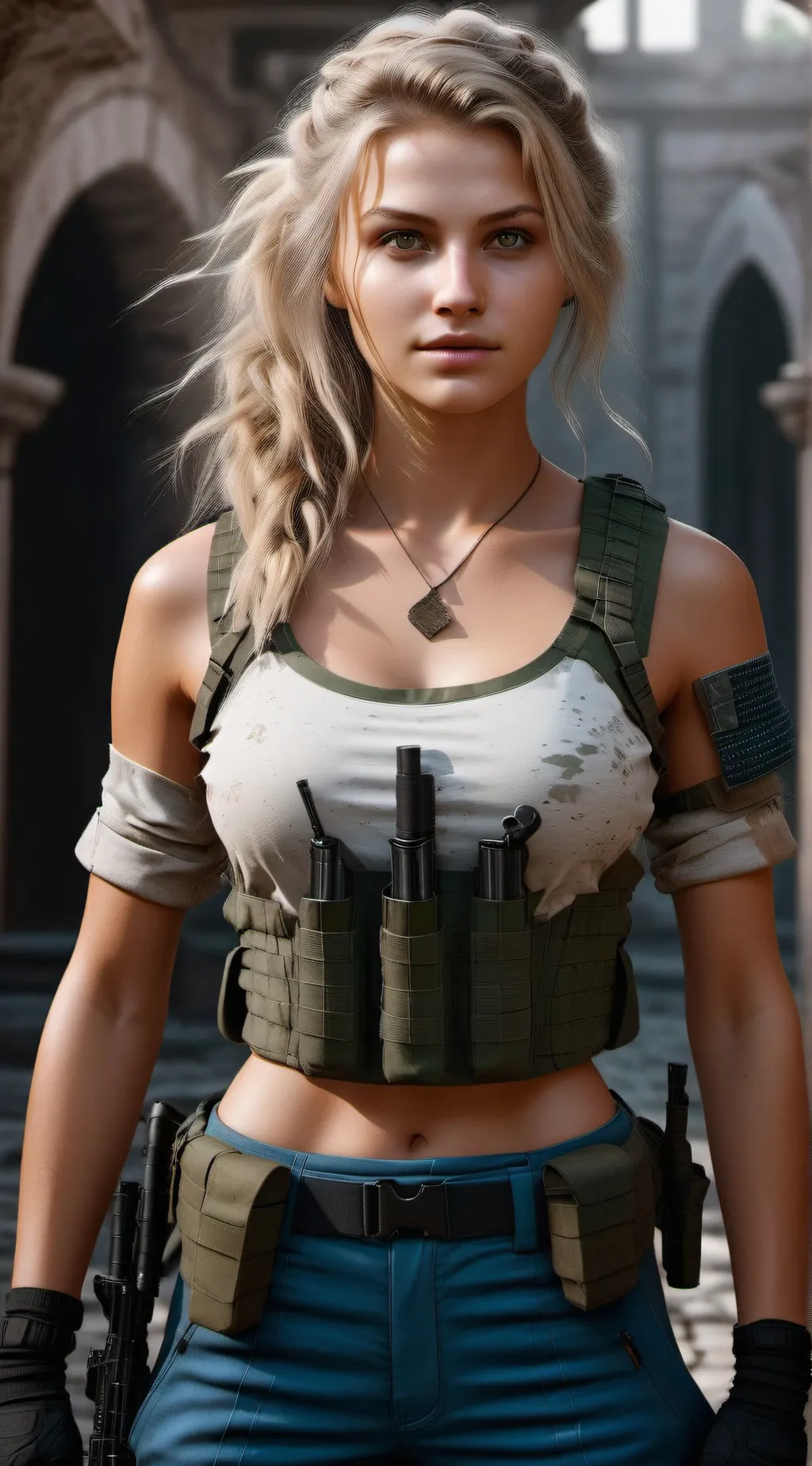 ai character: Polina background