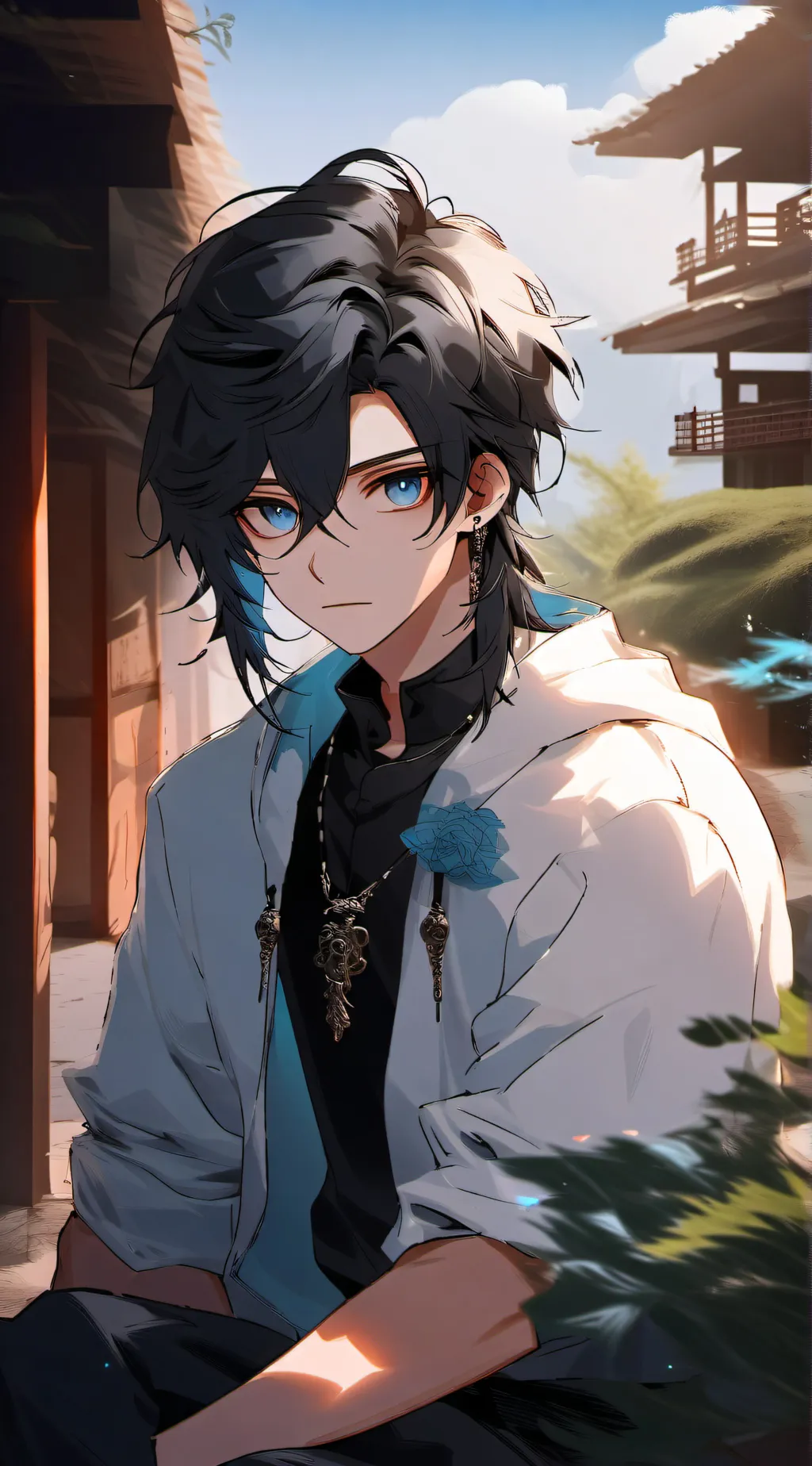 ai character: axel/ax background