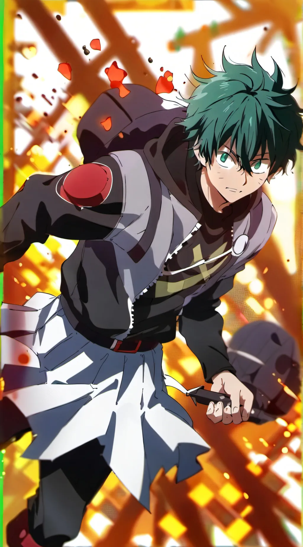 ai character: anger deku  background