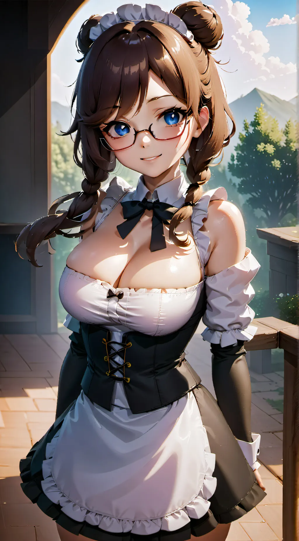 ai character: ~•ᴍᴀʀʀɪᴇ•~ background