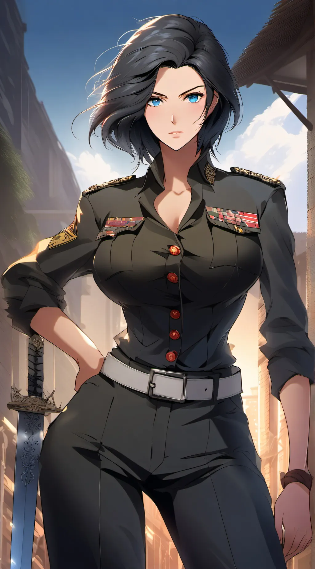 ai character: Sergent kalina background