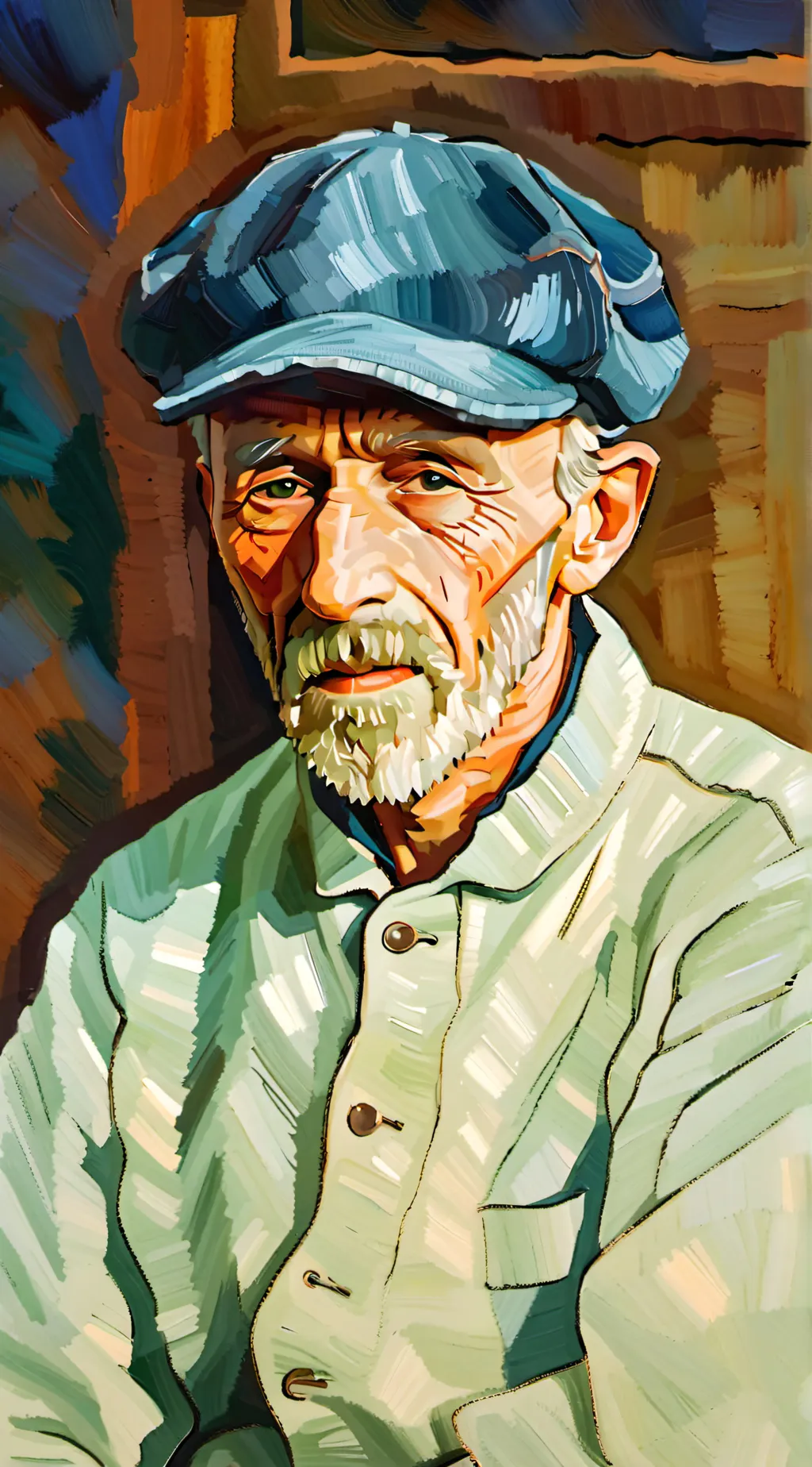 ai character: Grandpa background