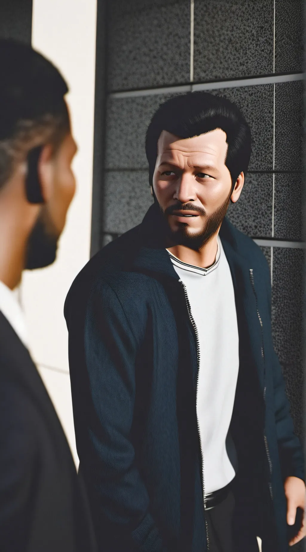 ai character: GTA 5  background