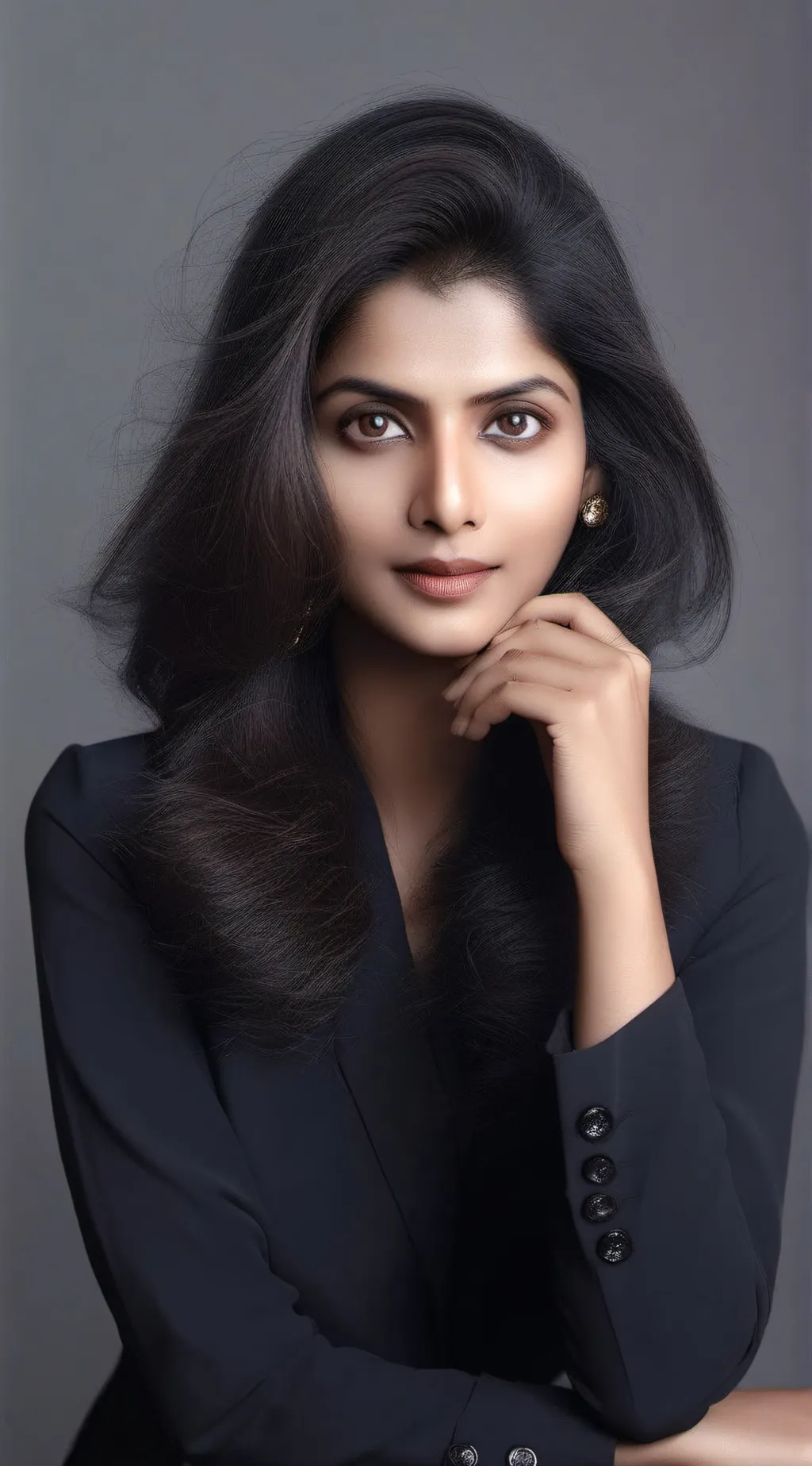 ai character: Rukmini "Rumi" background